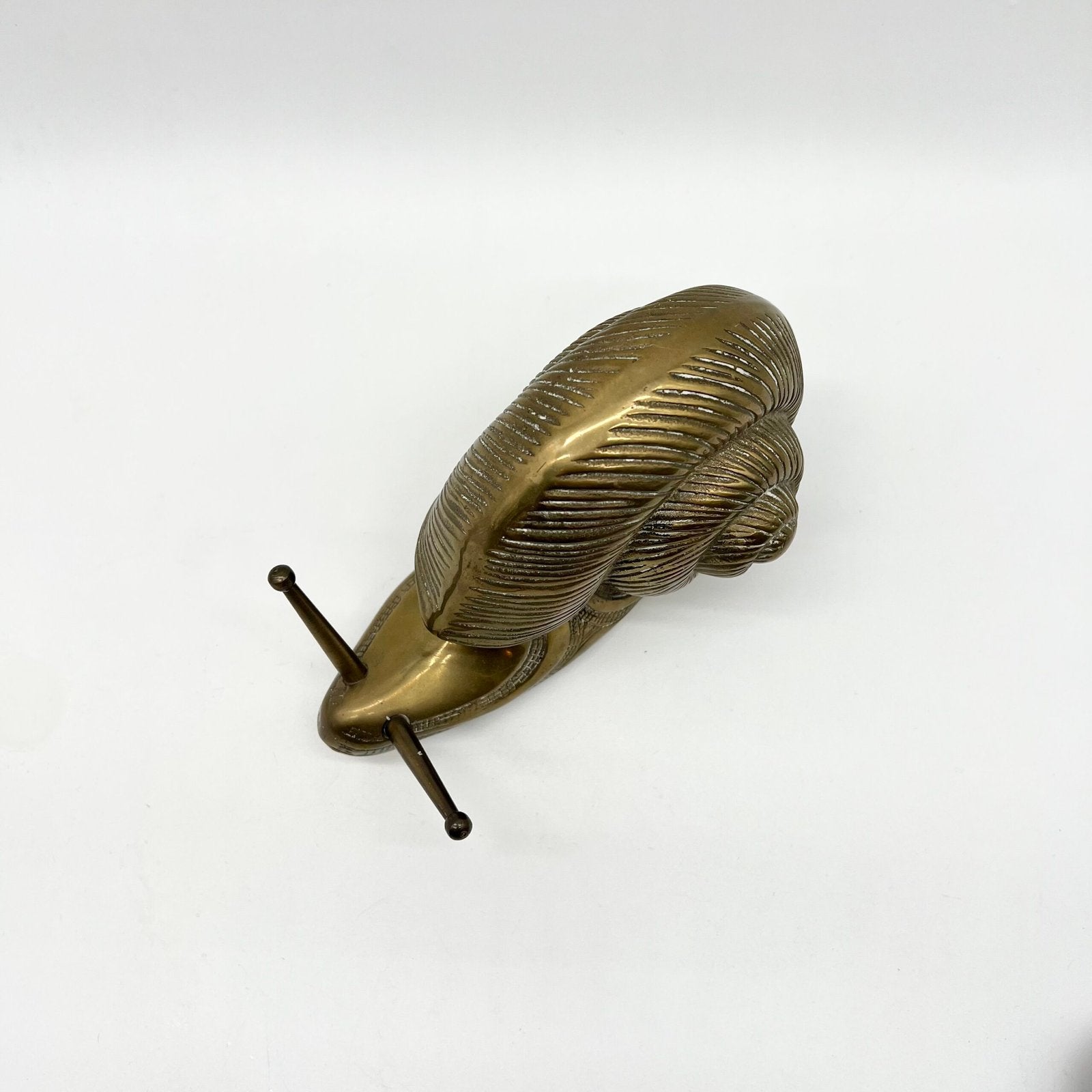 ESCARGOT "XXL" EN LAITON MASSIF – ALLEMAGNE, 1970s