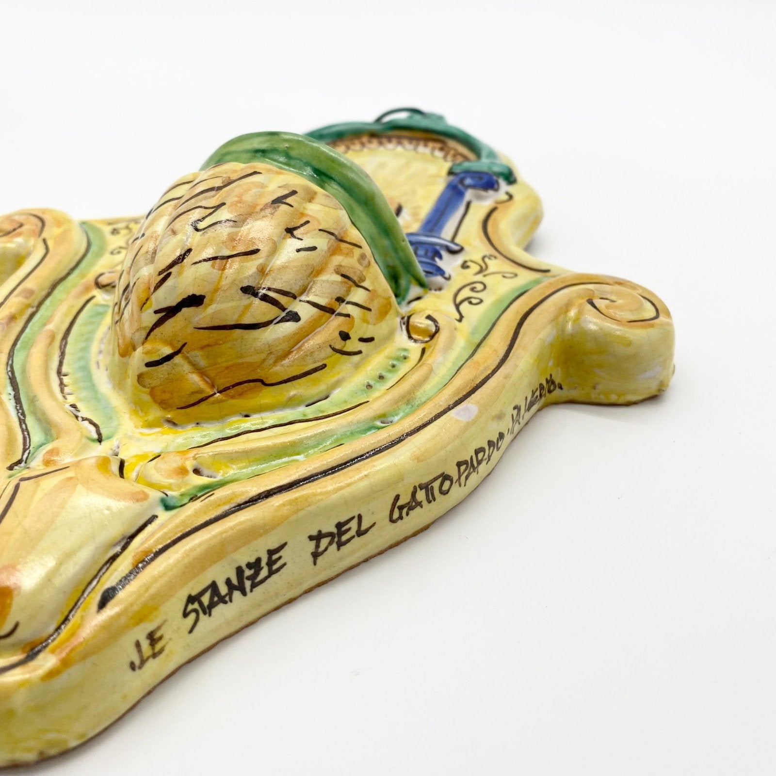 BENITIER COEUR BLEU "LE STANZE DEL GATTOPARDO", 1970