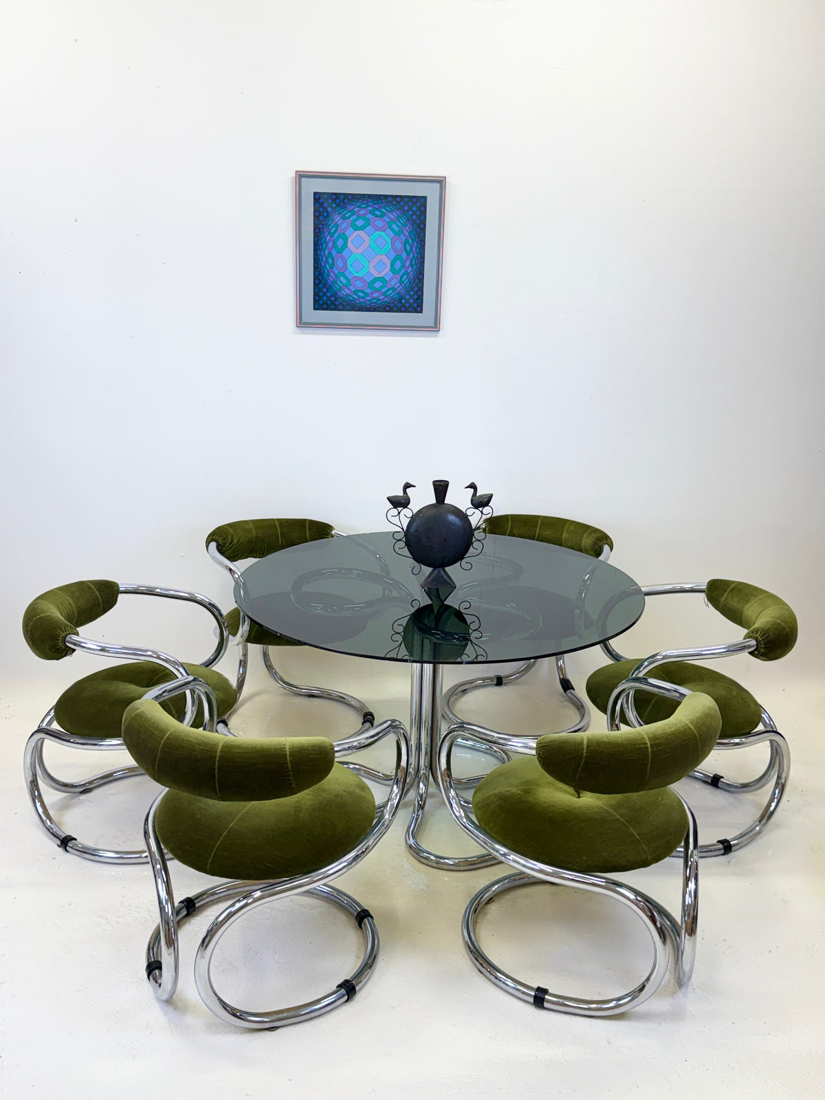 Salon complet Tecnosalotto par Rudi Bonzanini — Italie, 1970s