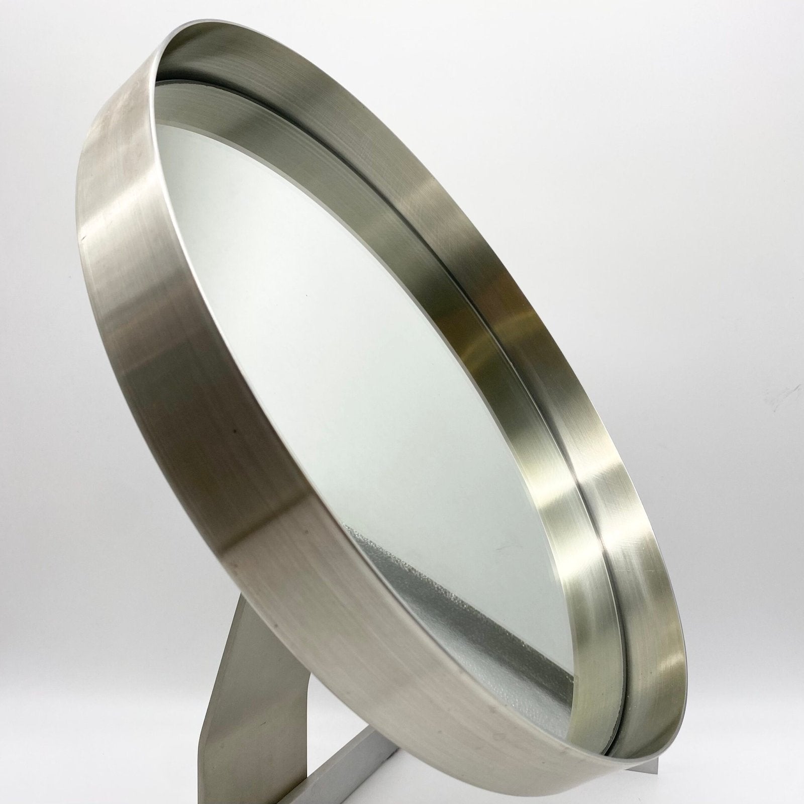 MIROIR CIRCULAIRE "XXL" PAR PIERRE VANDEL, 1970s