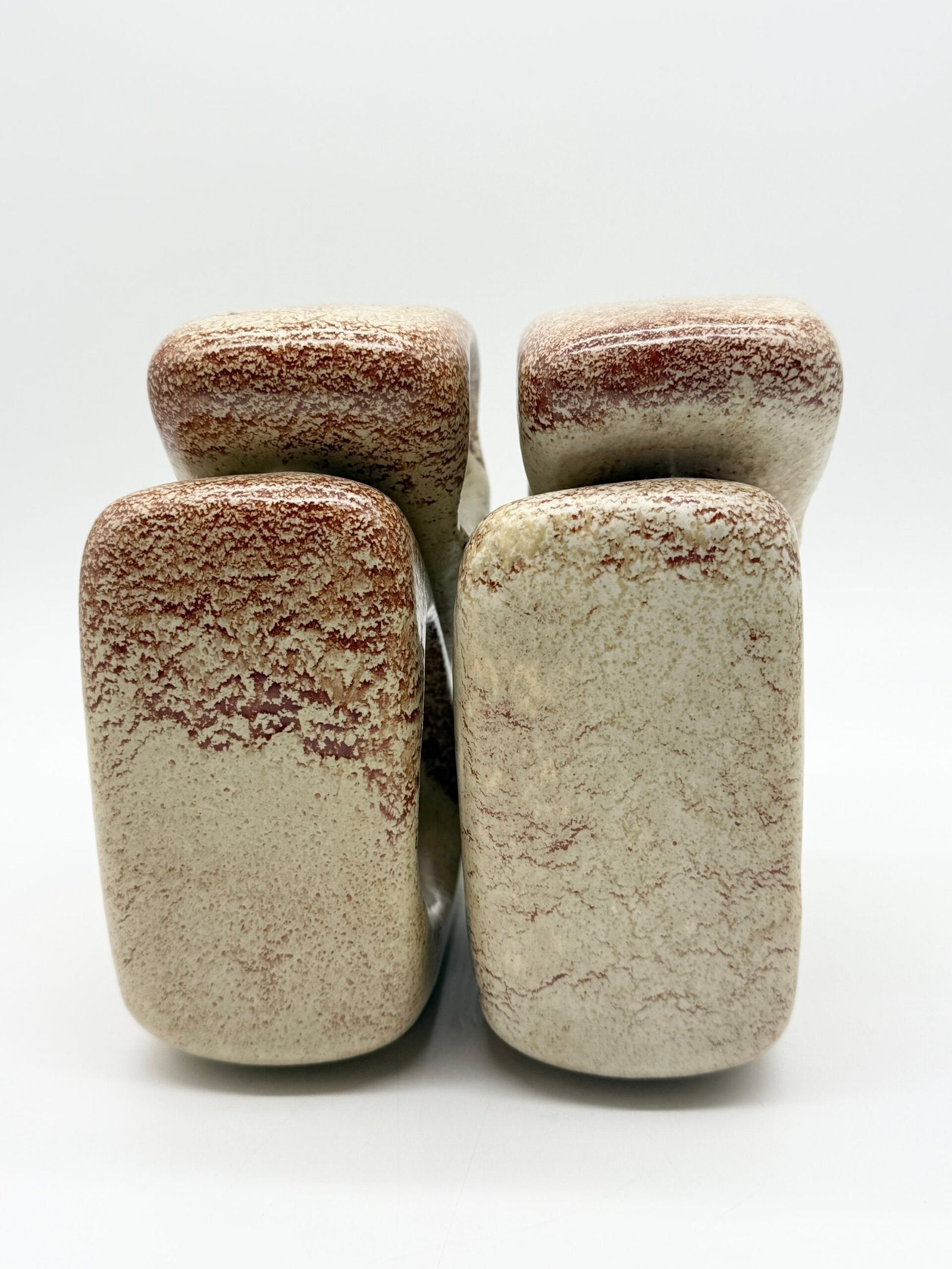 PAIRE DE VASES — ROBERTO RIGON POUR "BERTONCELLO", 1960s