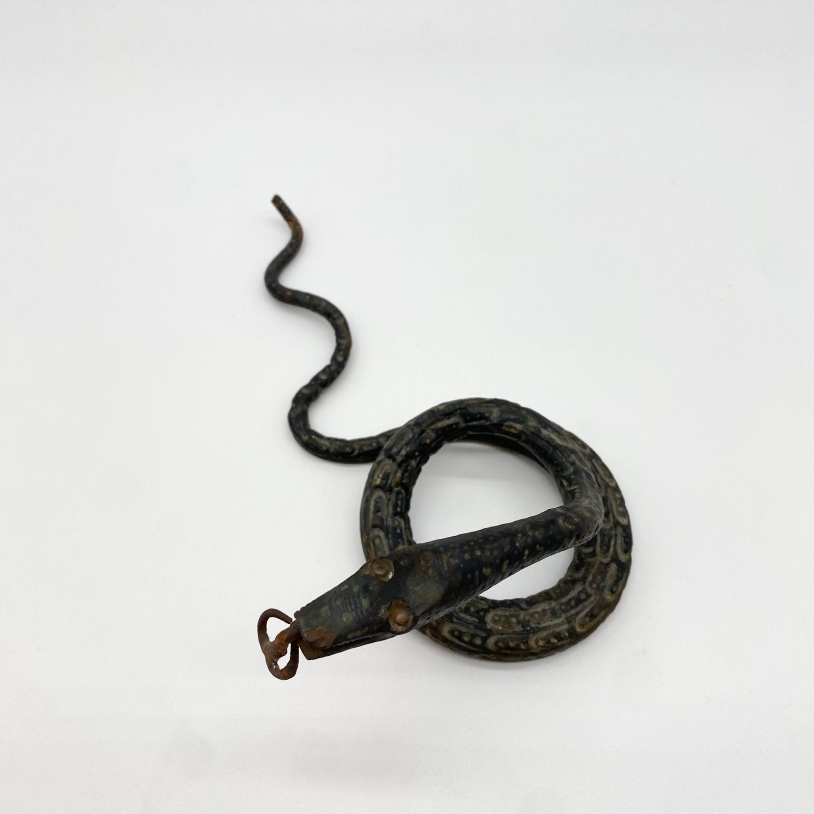 SCULPTURE SERPENT EN FER FORGÉ, 1950s