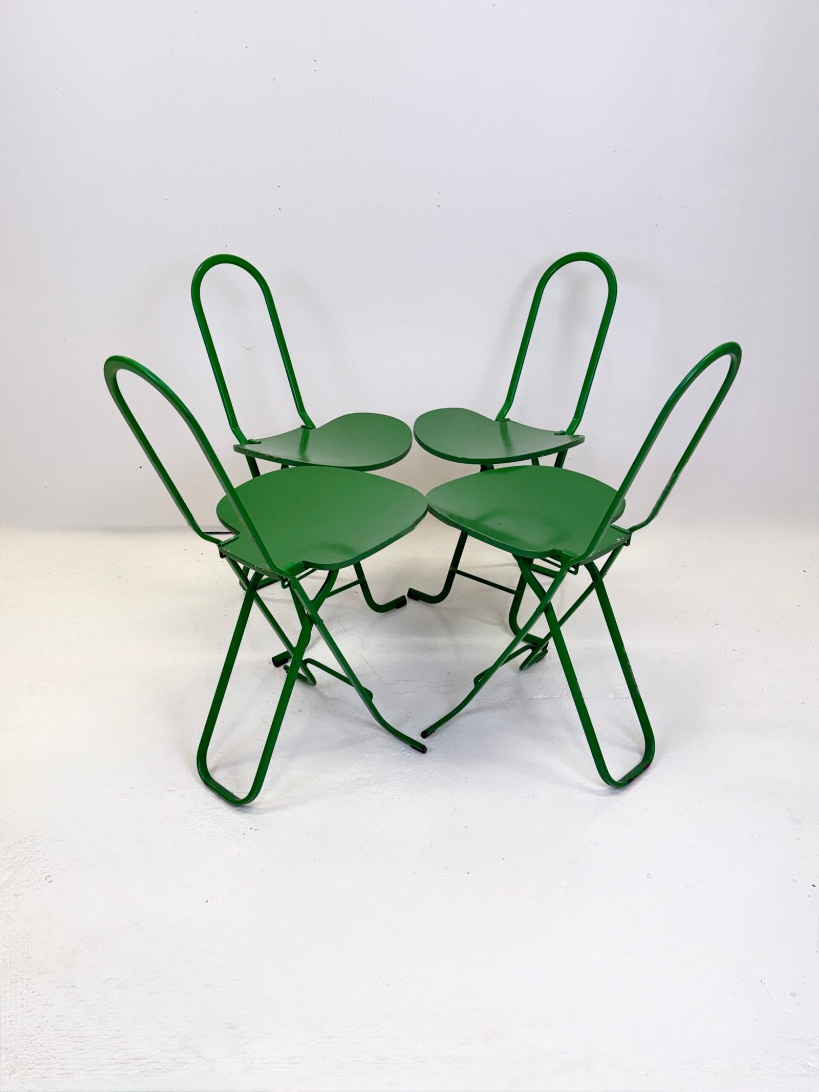 SET DE 4 CHAISES "DAFNE" PAR GASTONE RINALDI, 1970s