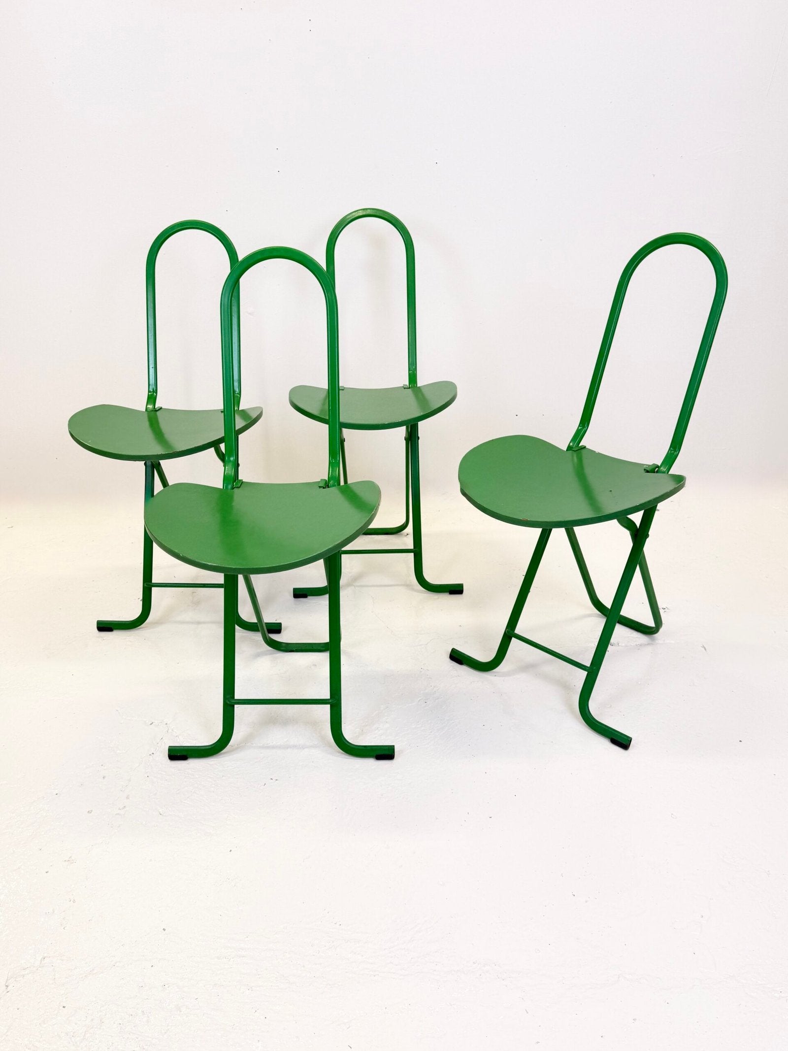 SET DE 4 CHAISES "DAFNE" PAR GASTONE RINALDI, 1970s