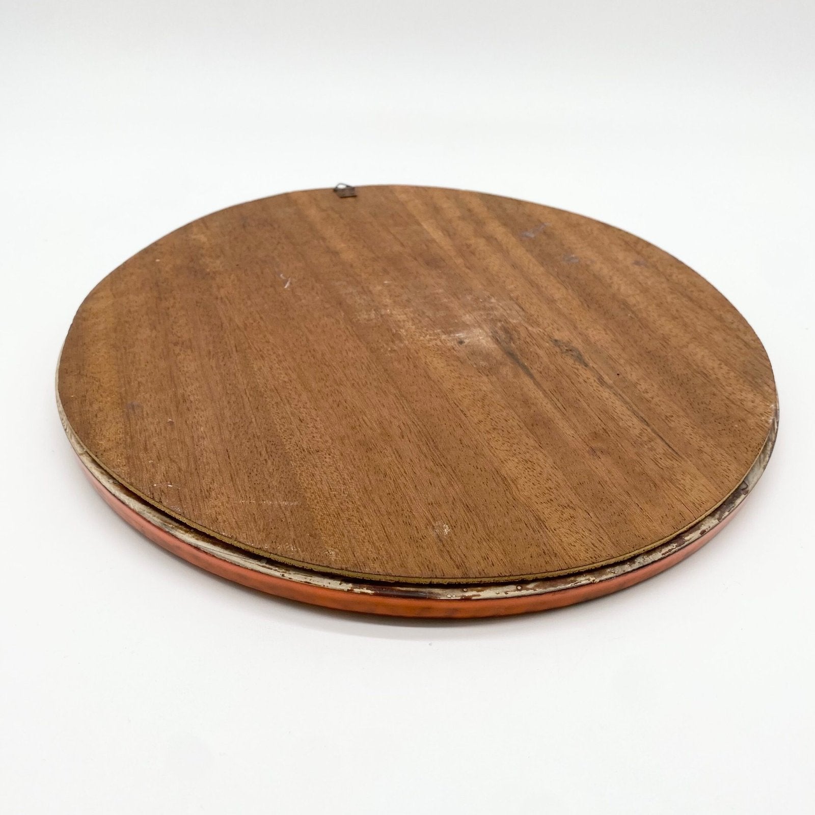 MIROIR CÉRAMIQUE GLAÇURE "ORANGE", 1960s