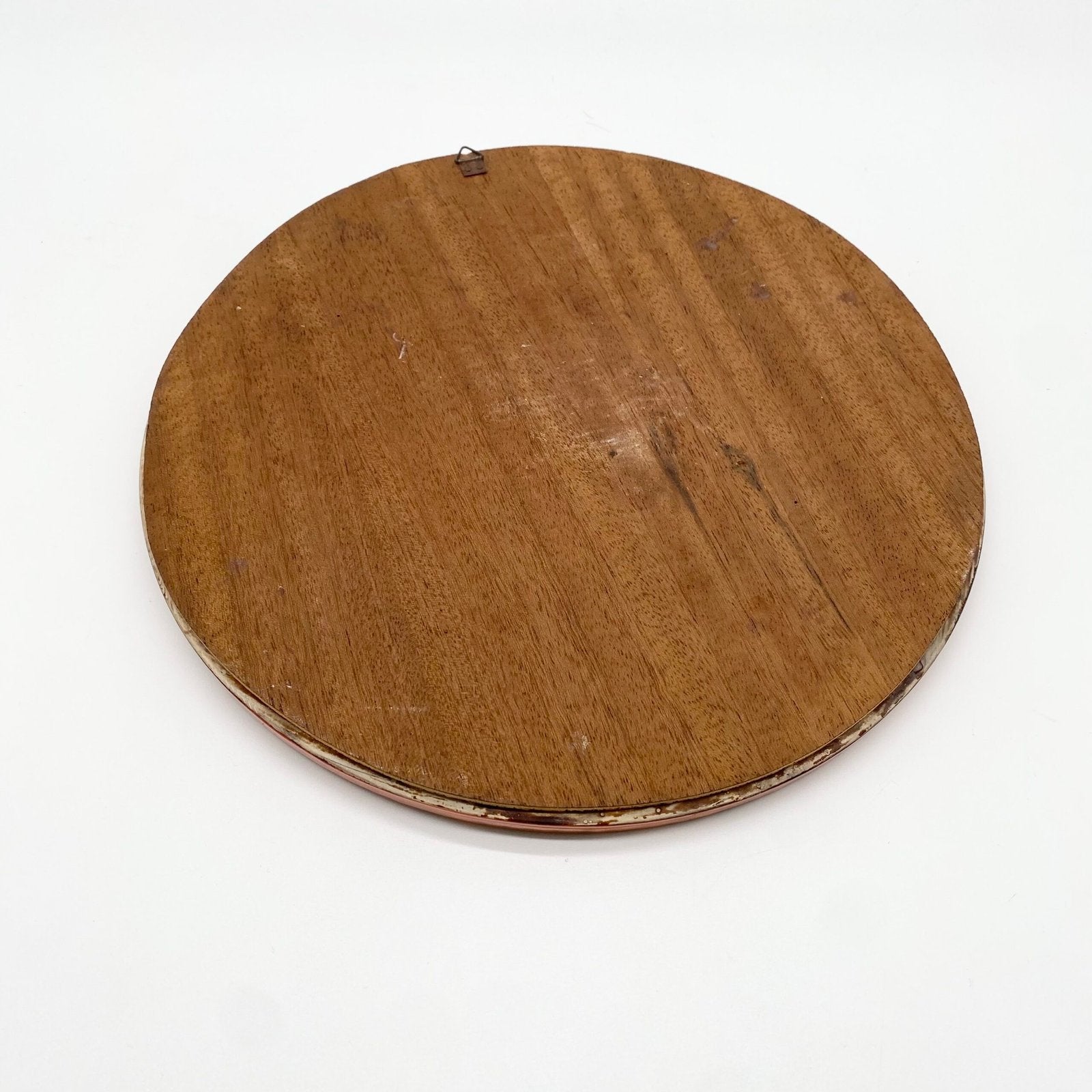 MIROIR CÉRAMIQUE GLAÇURE "ORANGE", 1960s