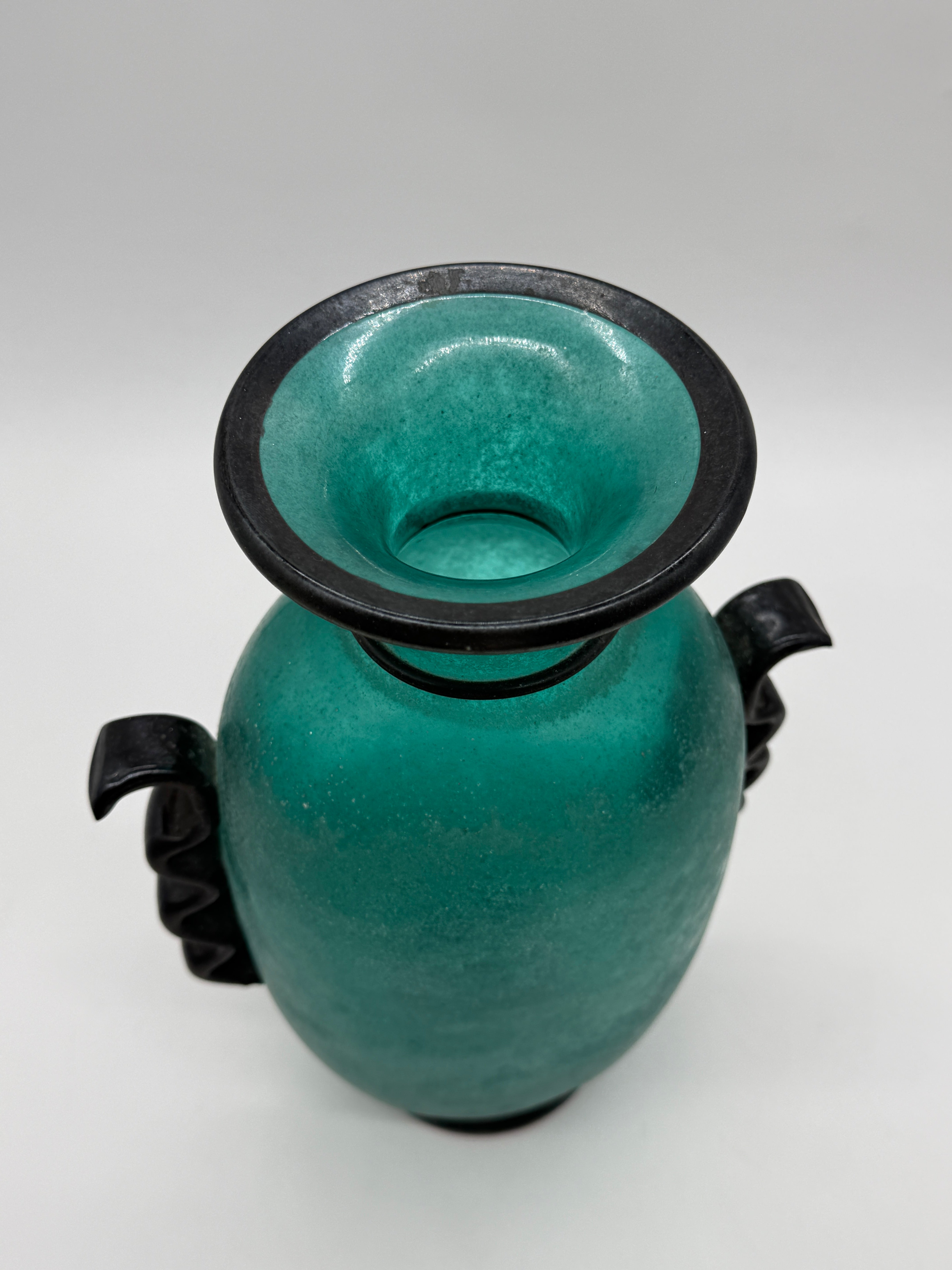 VASE "AMPHORE" MURANO – GAMBARO & POGGI, ITALIE, 1970s