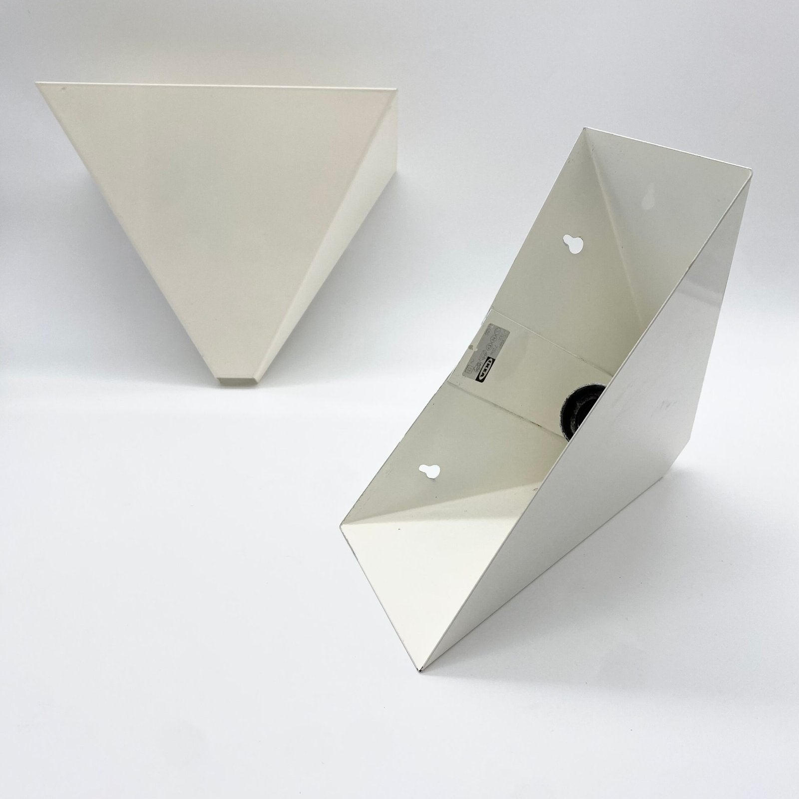 PAIRE D’APPLIQUES IKEA "V607" - 1980s