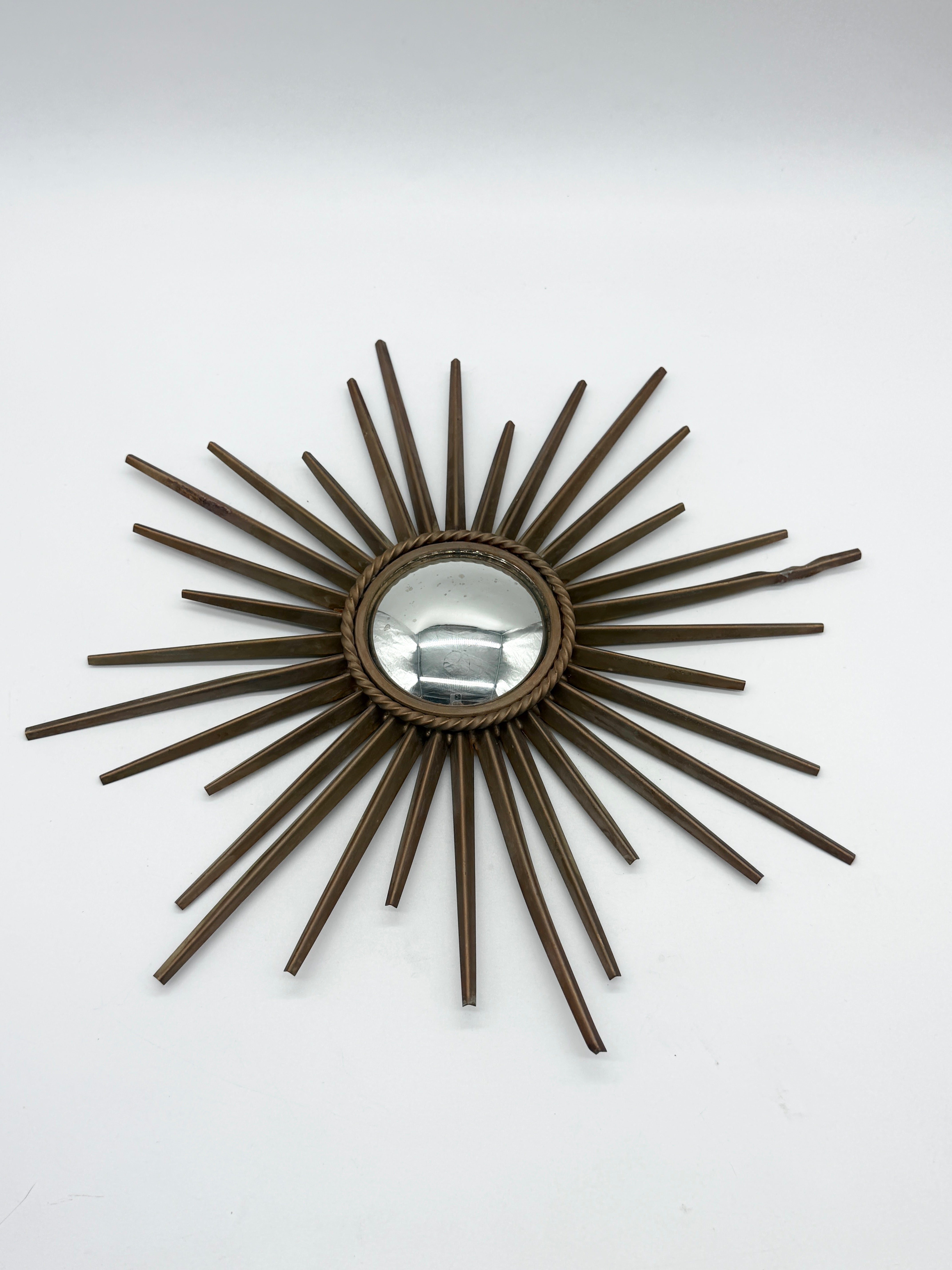 MIROIR "SOLEIL" CHATY VALLAURIS, FRANCE, 1950s