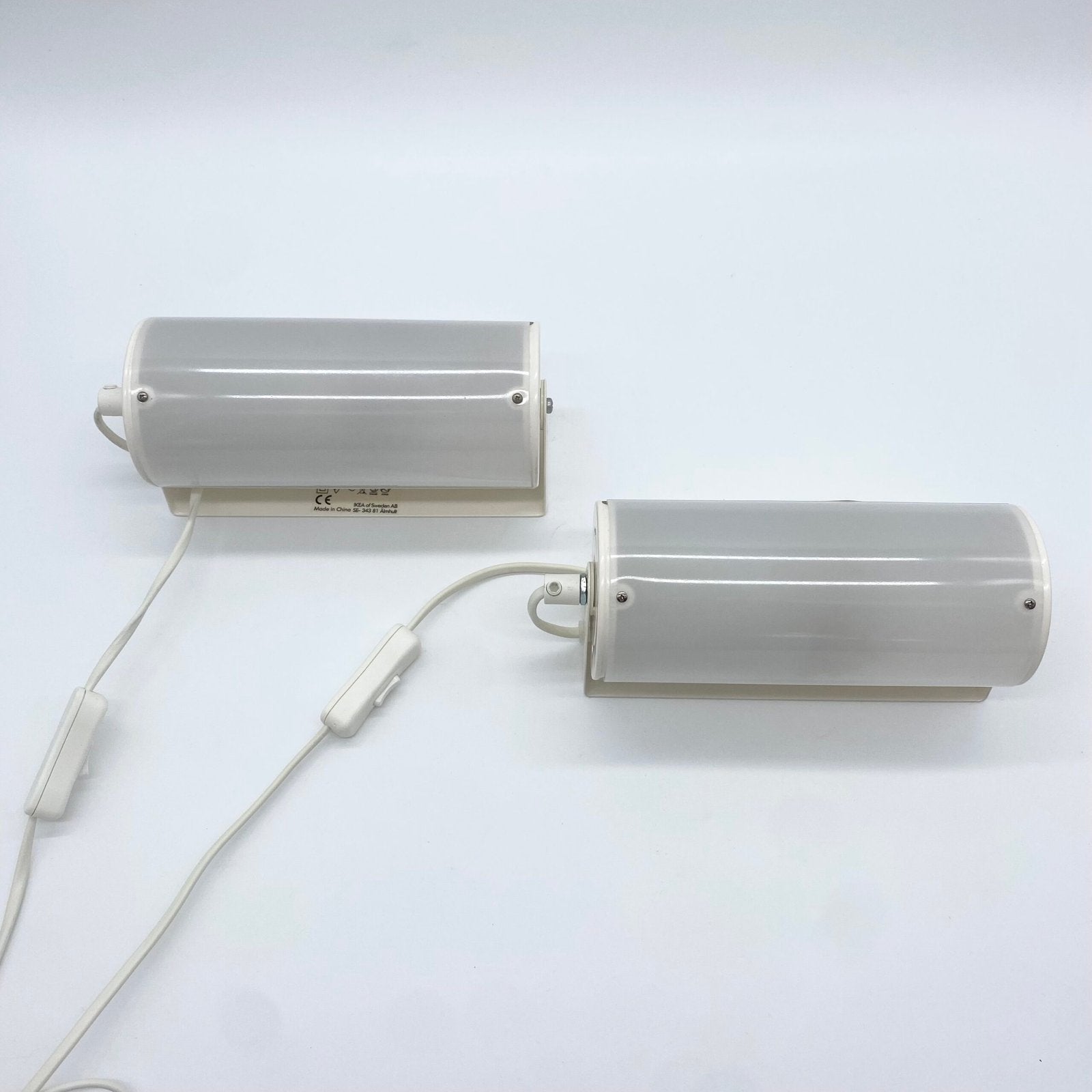 PAIRE D’APPLIQUES IKEA V1013 / "SMYG" – 1990s