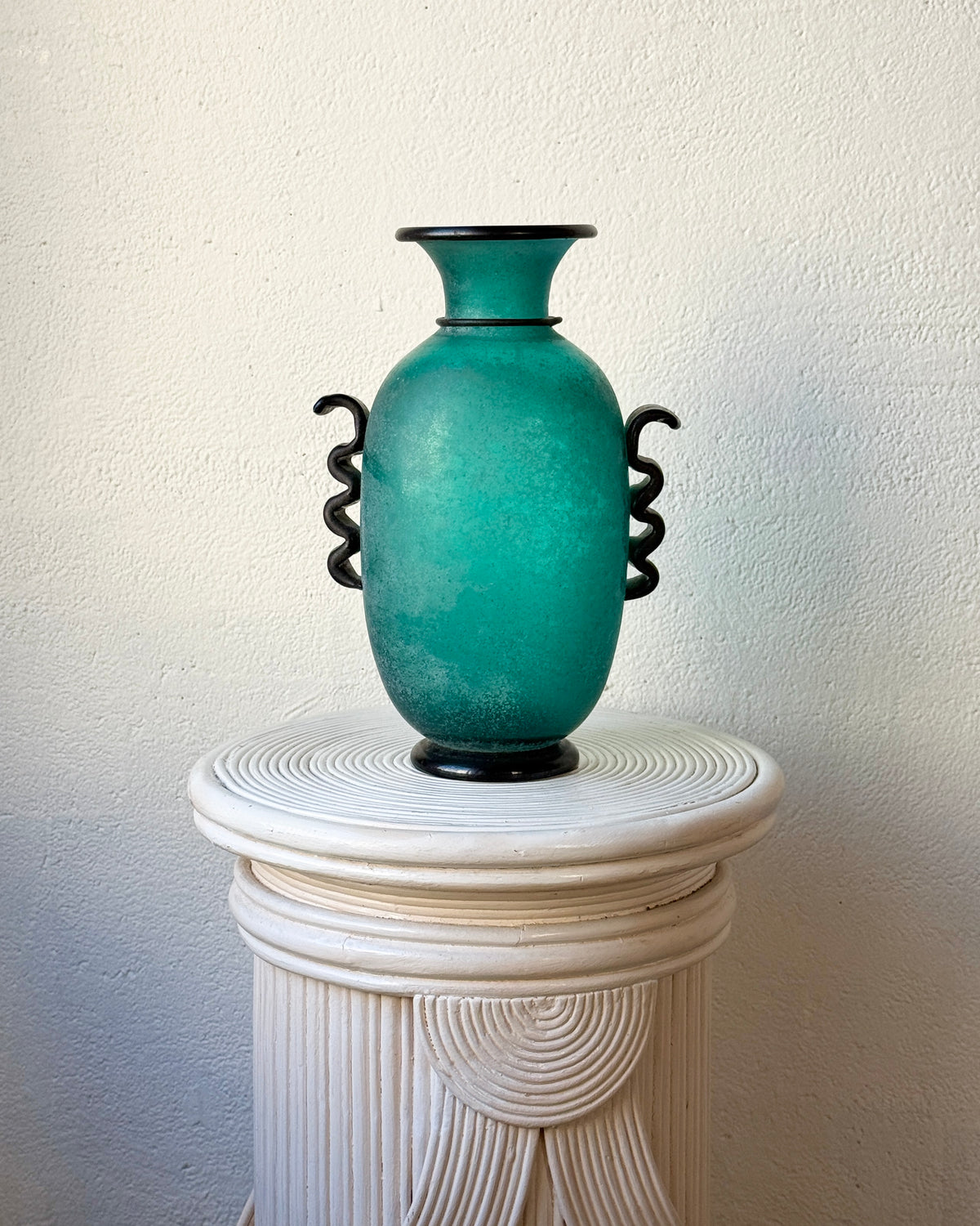 VASE "AMPHORE" MURANO – GAMBARO & POGGI, ITALIE, 1970s