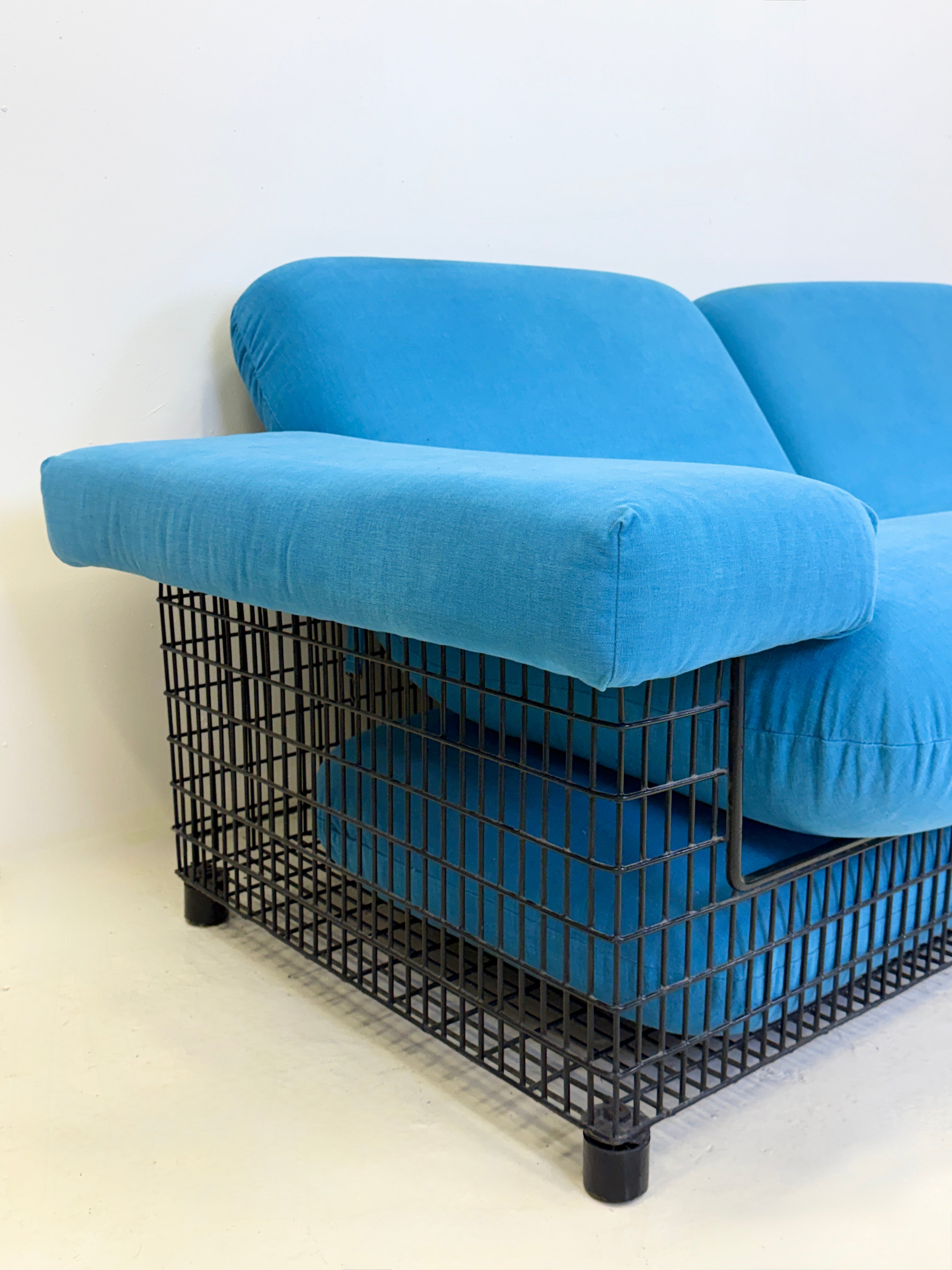 CANAPÉ « BASKET » — RENATO TOSO, ROBERTO PAMIO & NOTI MASSARI, ITALIE, 1960s