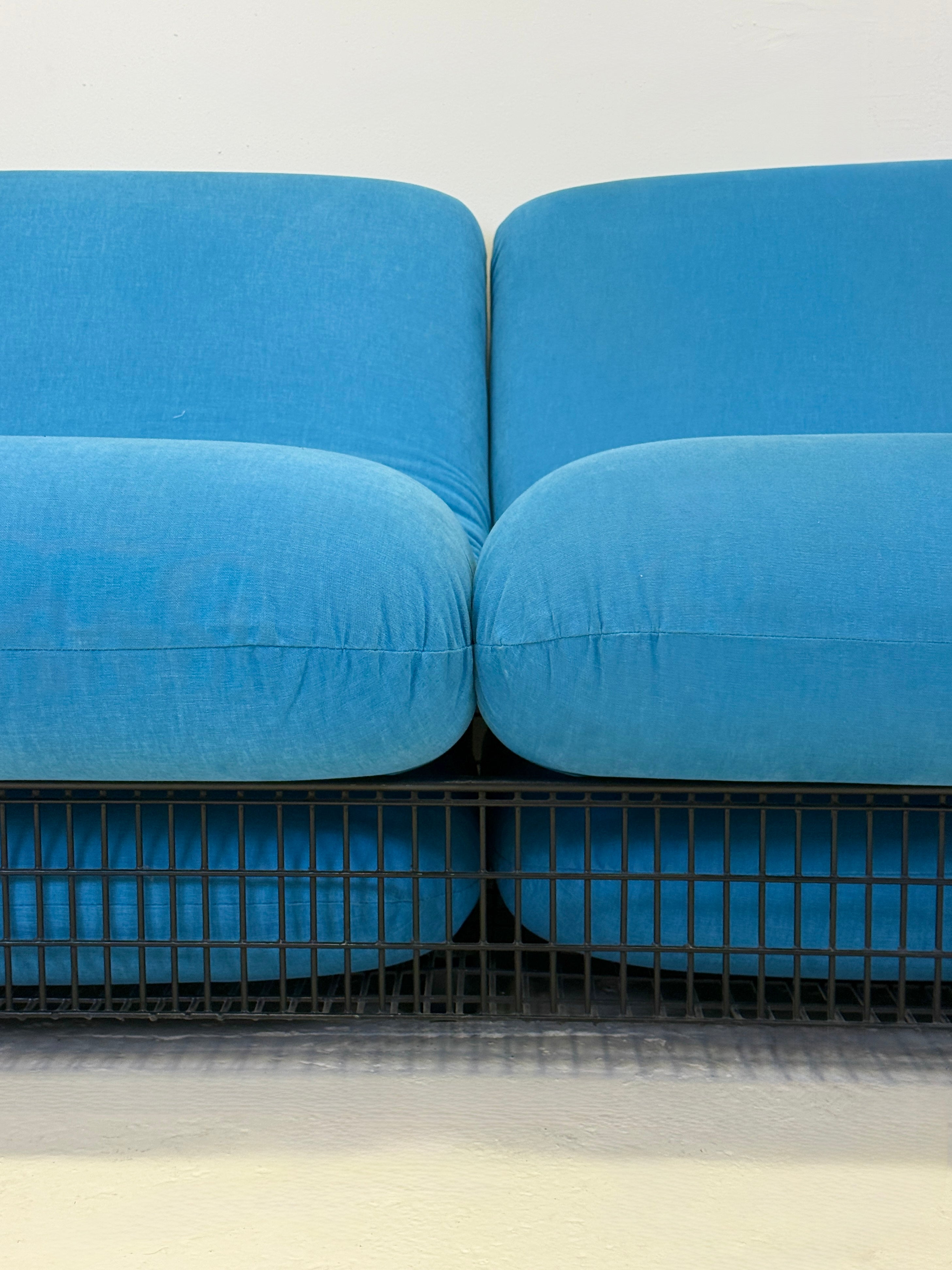 CANAPÉ « BASKET » — RENATO TOSO, ROBERTO PAMIO & NOTI MASSARI, ITALIE, 1960s