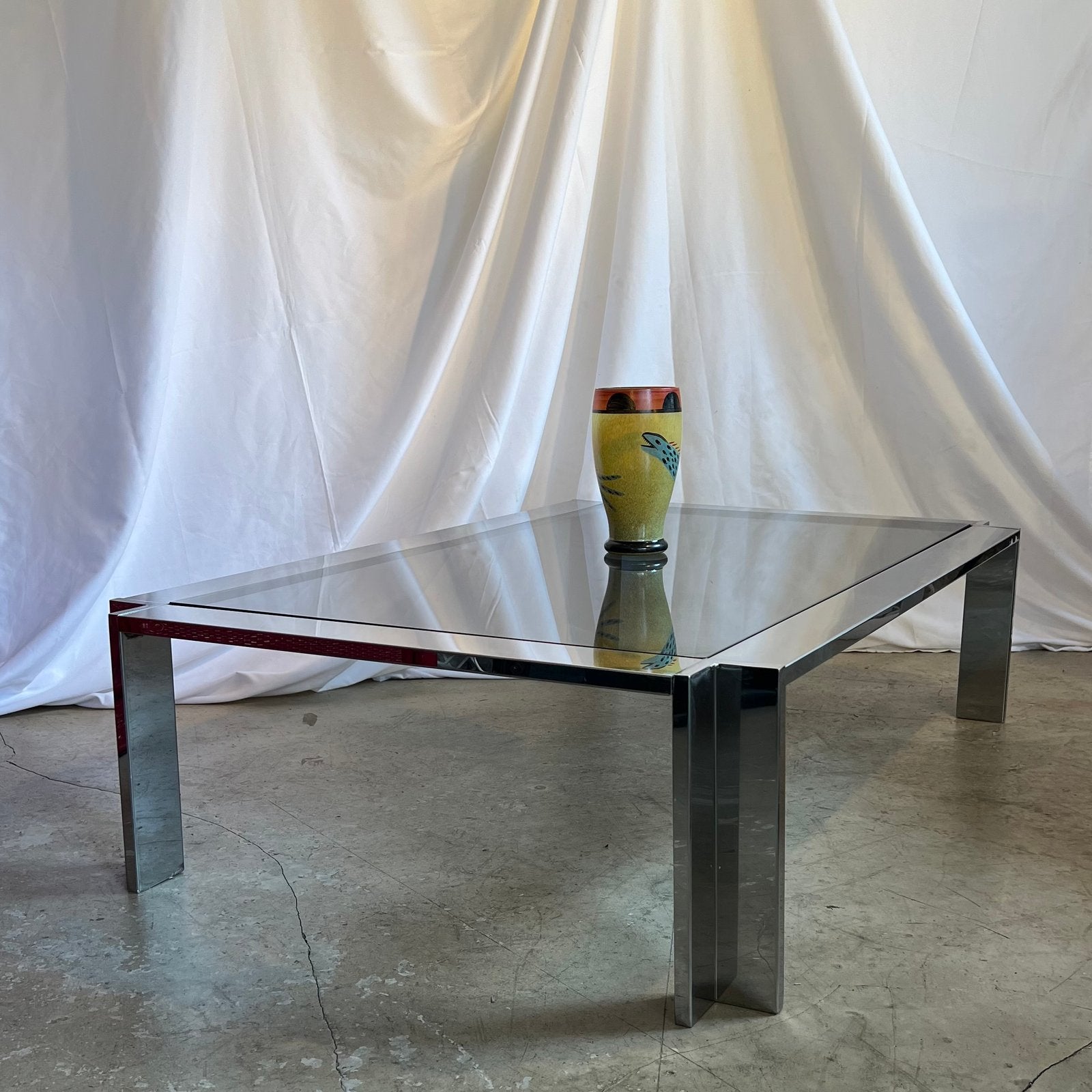 TABLE BASSE "MIROIR", 1970s