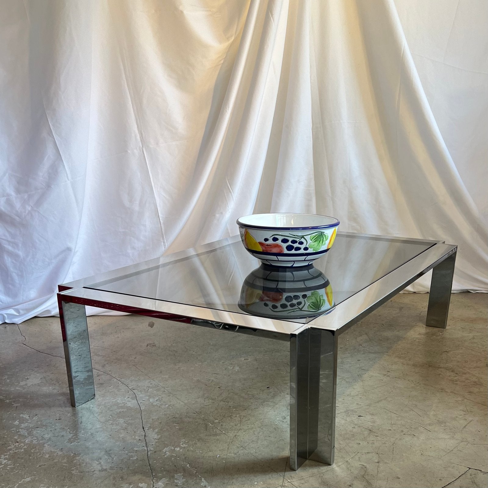 TABLE BASSE "MIROIR", 1970s