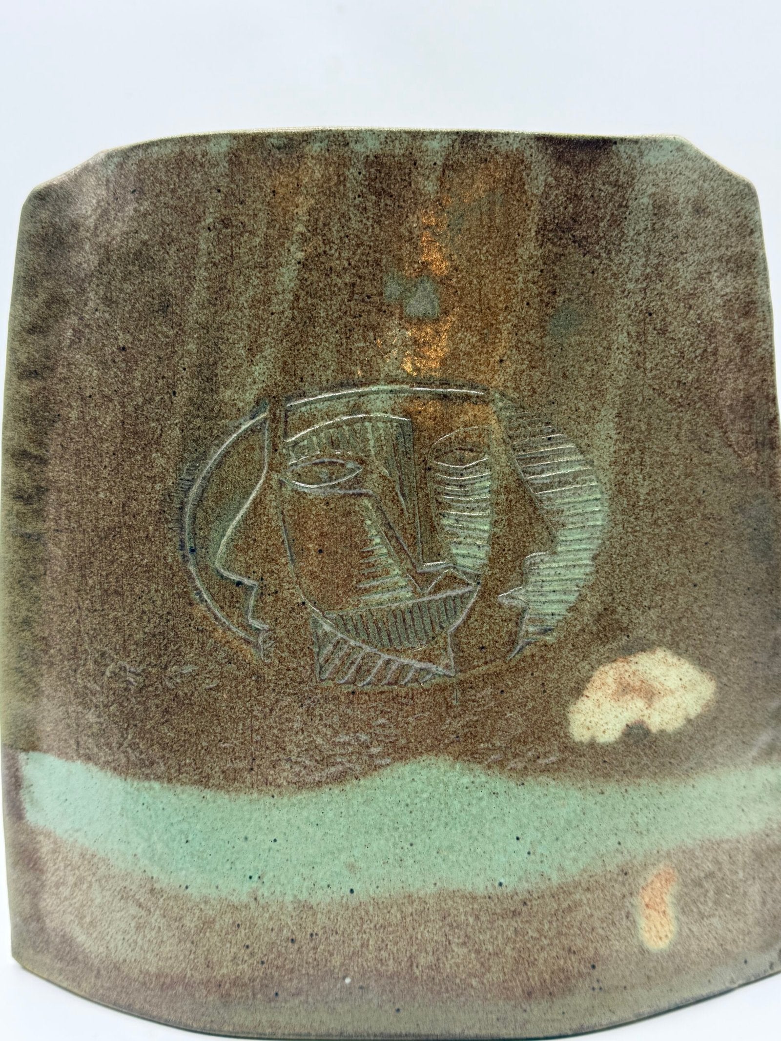 VASE "TOTEM" SIGNÉ ANTHONY PITOT – PIÈCE UNIQUE, 1980s