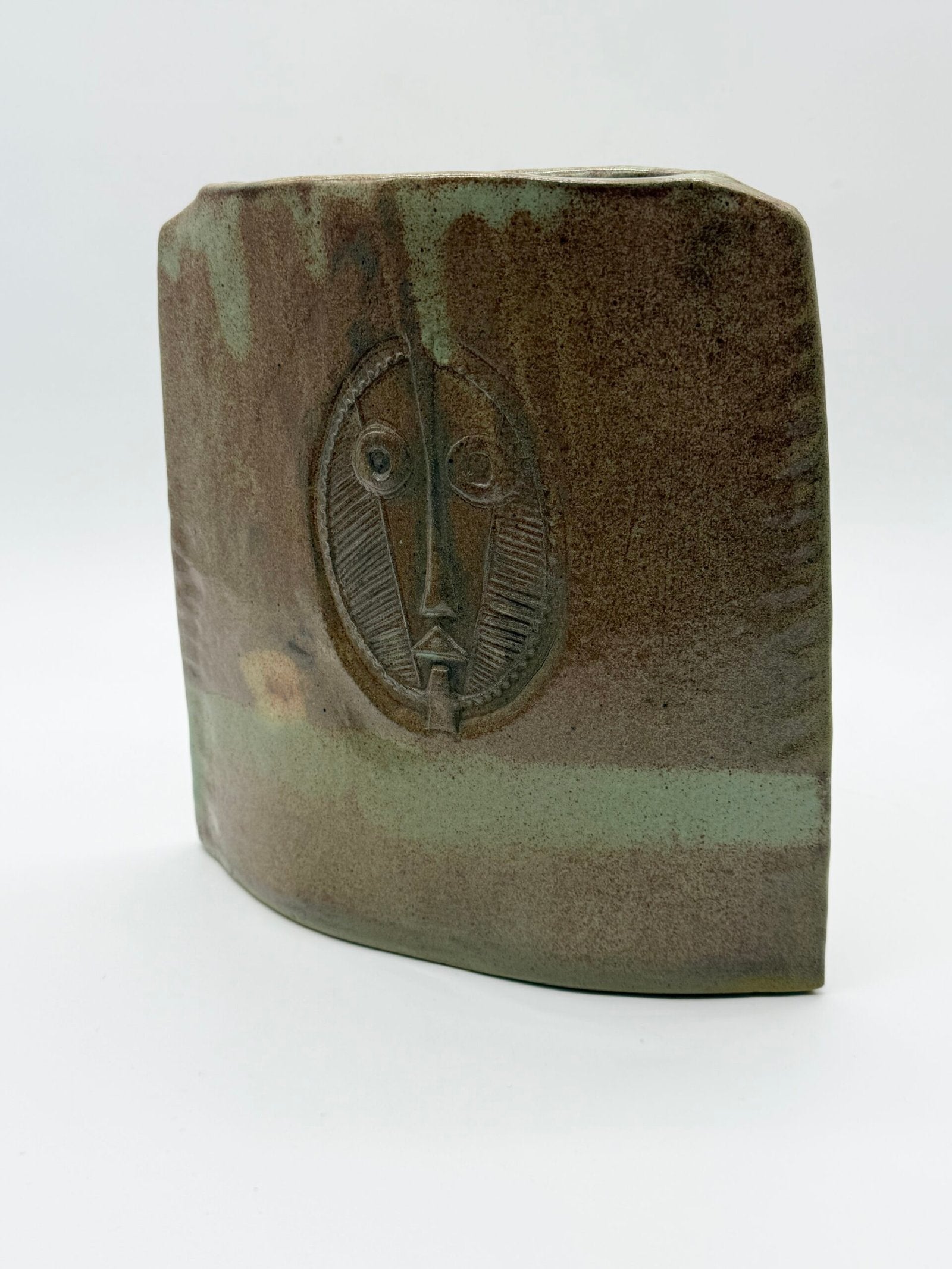 VASE "TOTEM" SIGNÉ ANTHONY PITOT – PIÈCE UNIQUE, 1980s