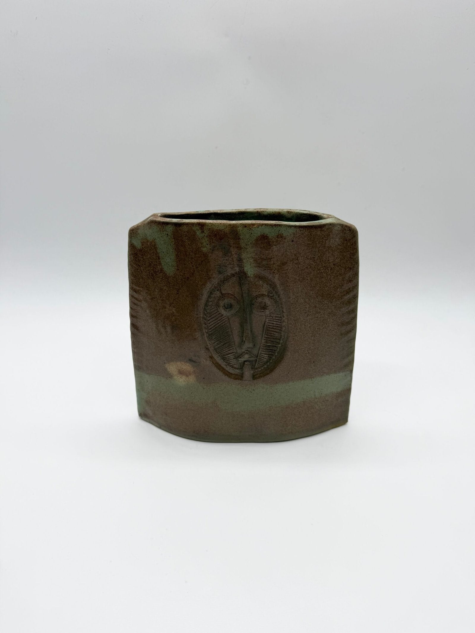 VASE "TOTEM" SIGNÉ ANTHONY PITOT – PIÈCE UNIQUE, 1980s