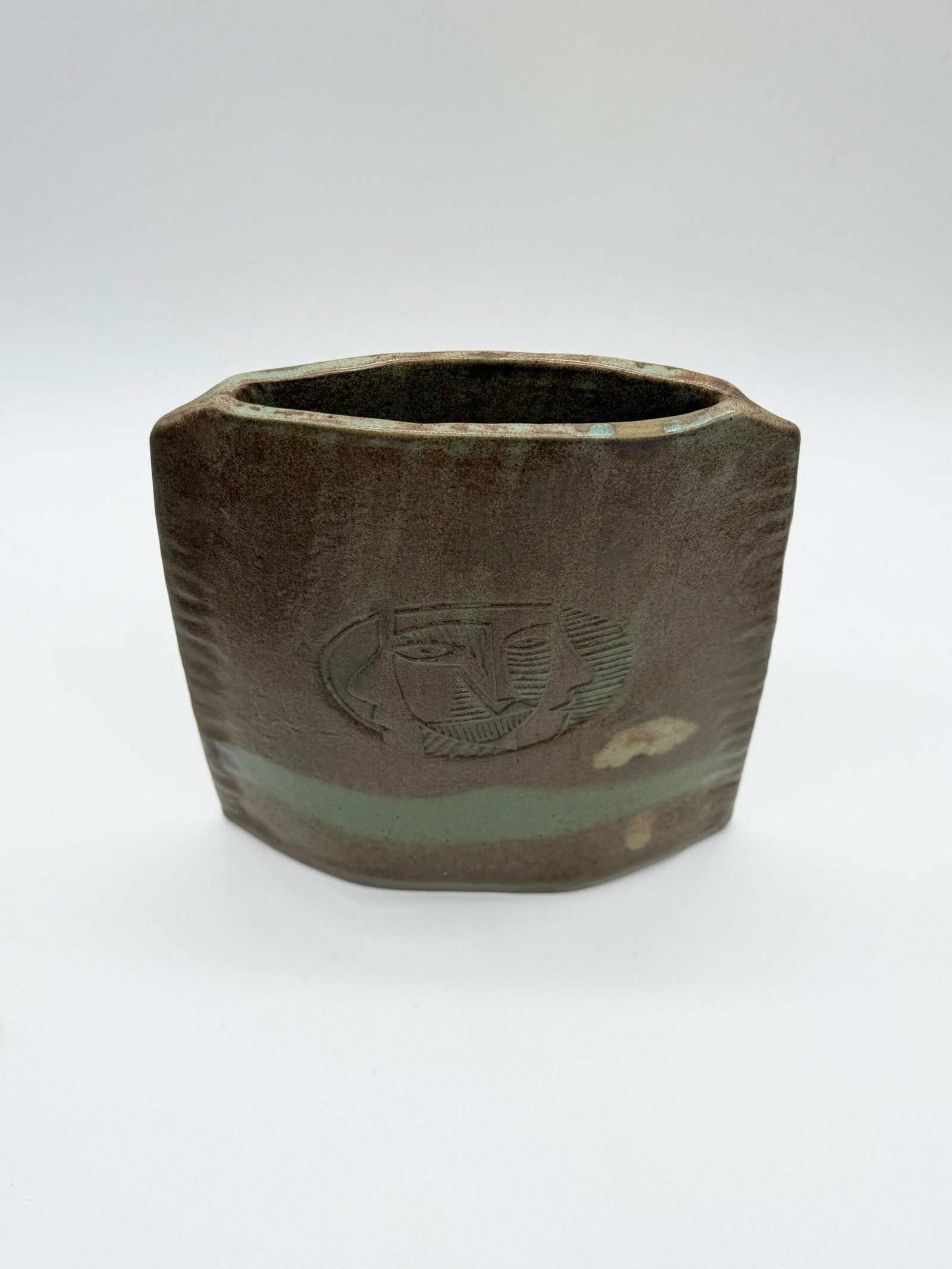 VASE "TOTEM" SIGNÉ ANTHONY PITOT – PIÈCE UNIQUE, 1980s