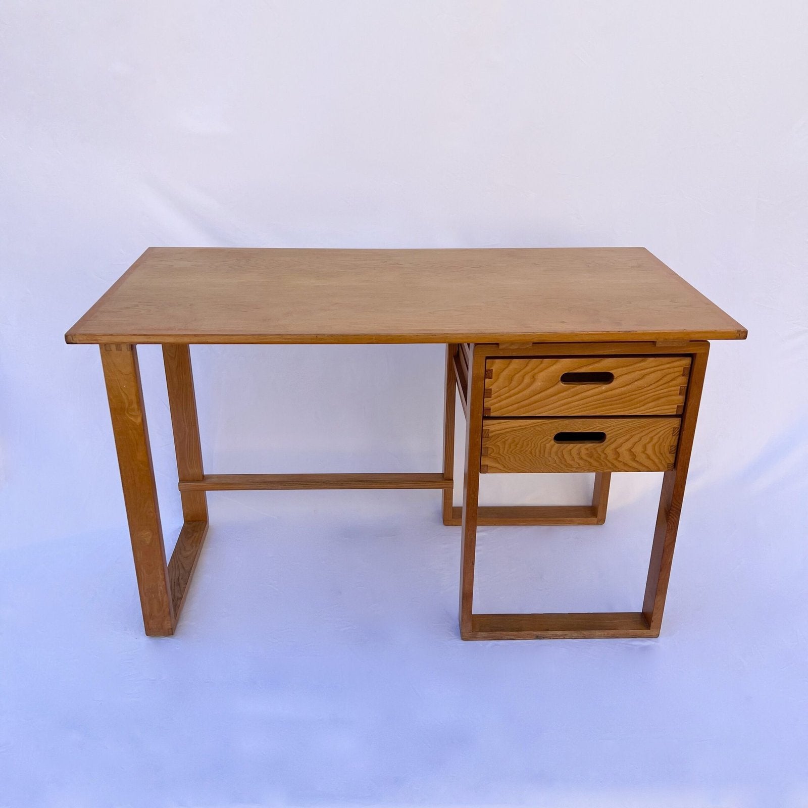 ARCHITECT'S DESK MADE OF PINE WOOD, 1970s