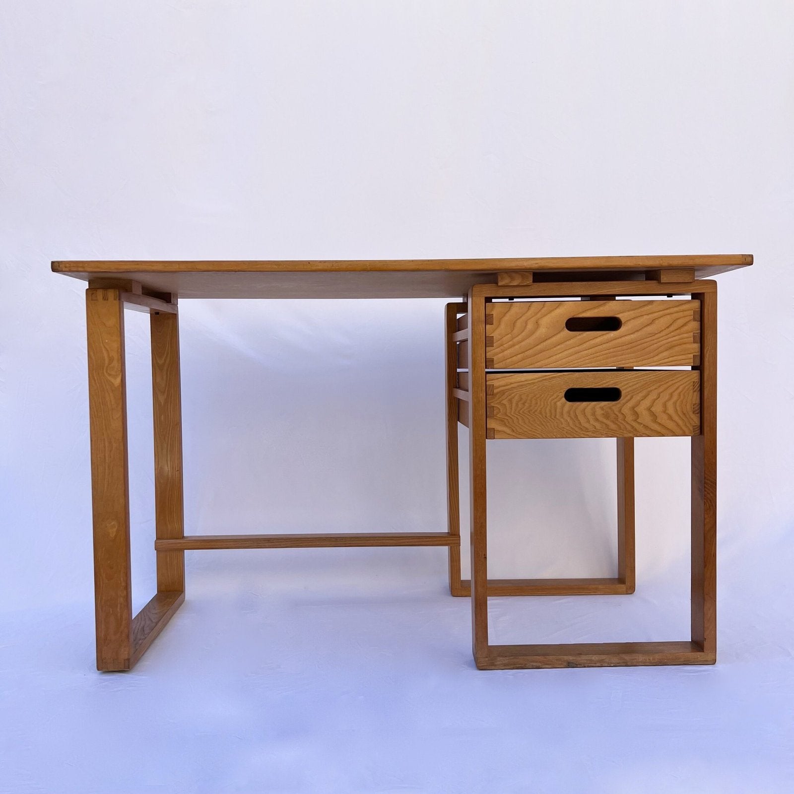 ARCHITECT'S DESK MADE OF PINE WOOD, 1970s