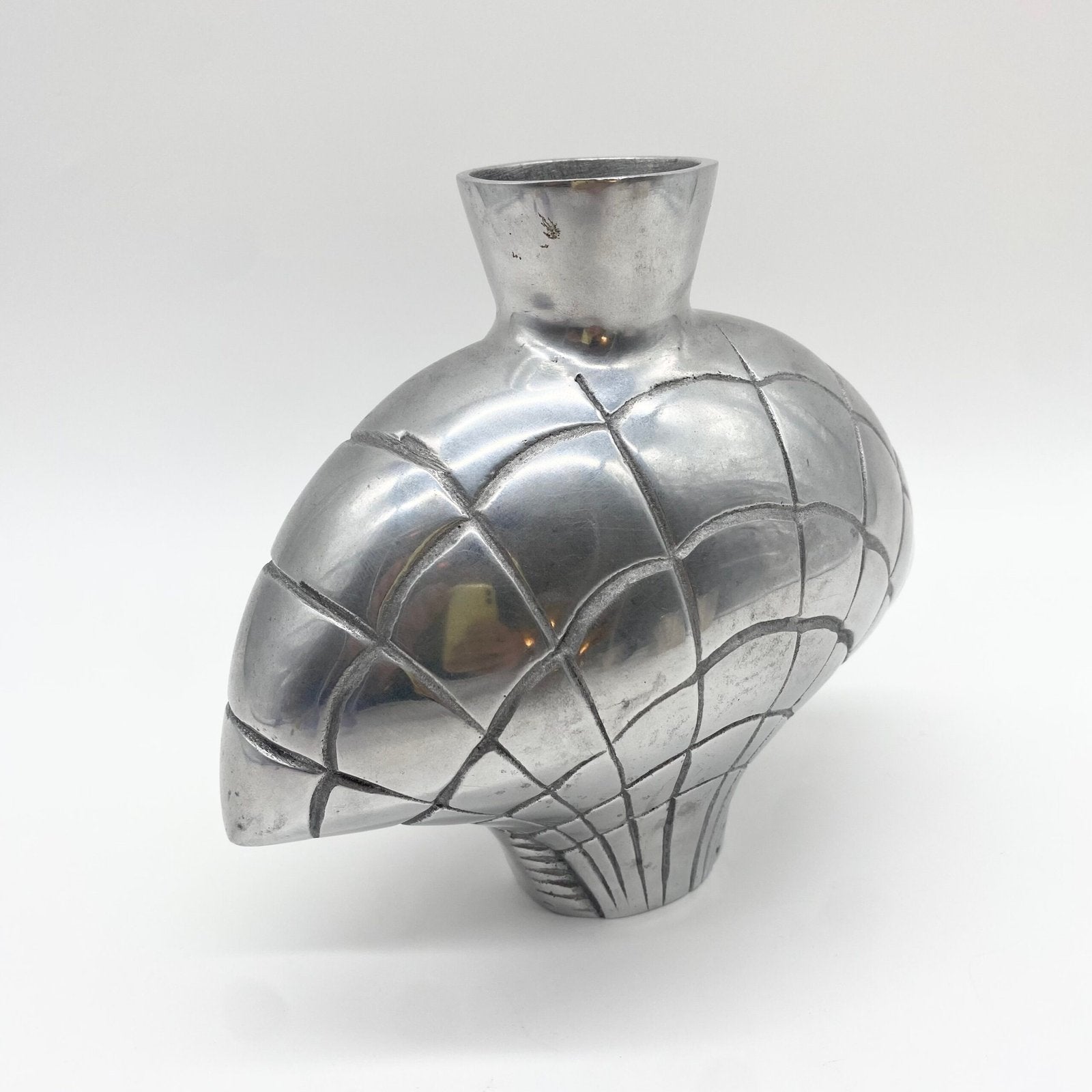 VASE "COQUILLAGE II" / FONTE D’ALUMINIUM – 1980s