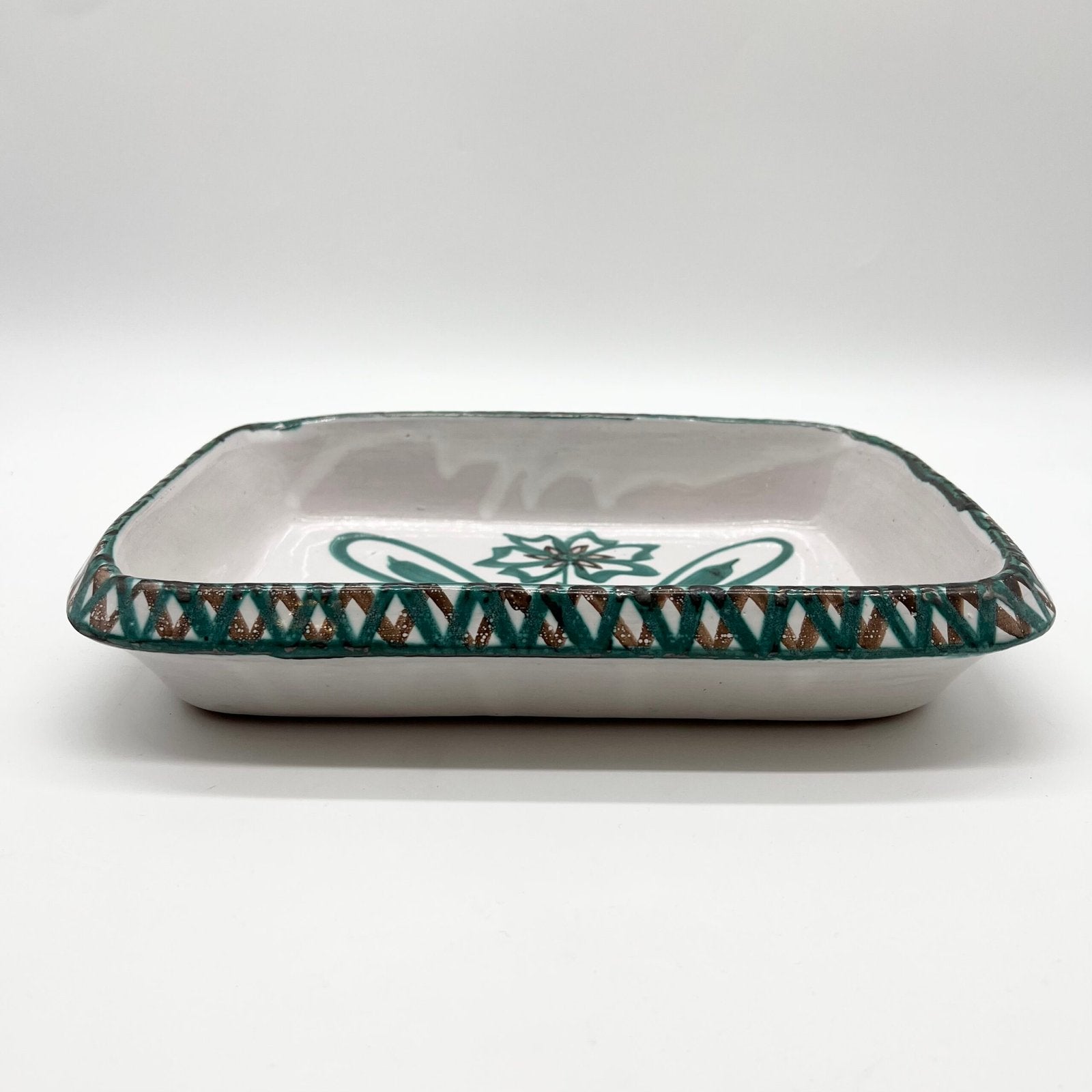 GRAND PLAT "FLEURS" ROBERT PICAULT, 1950s