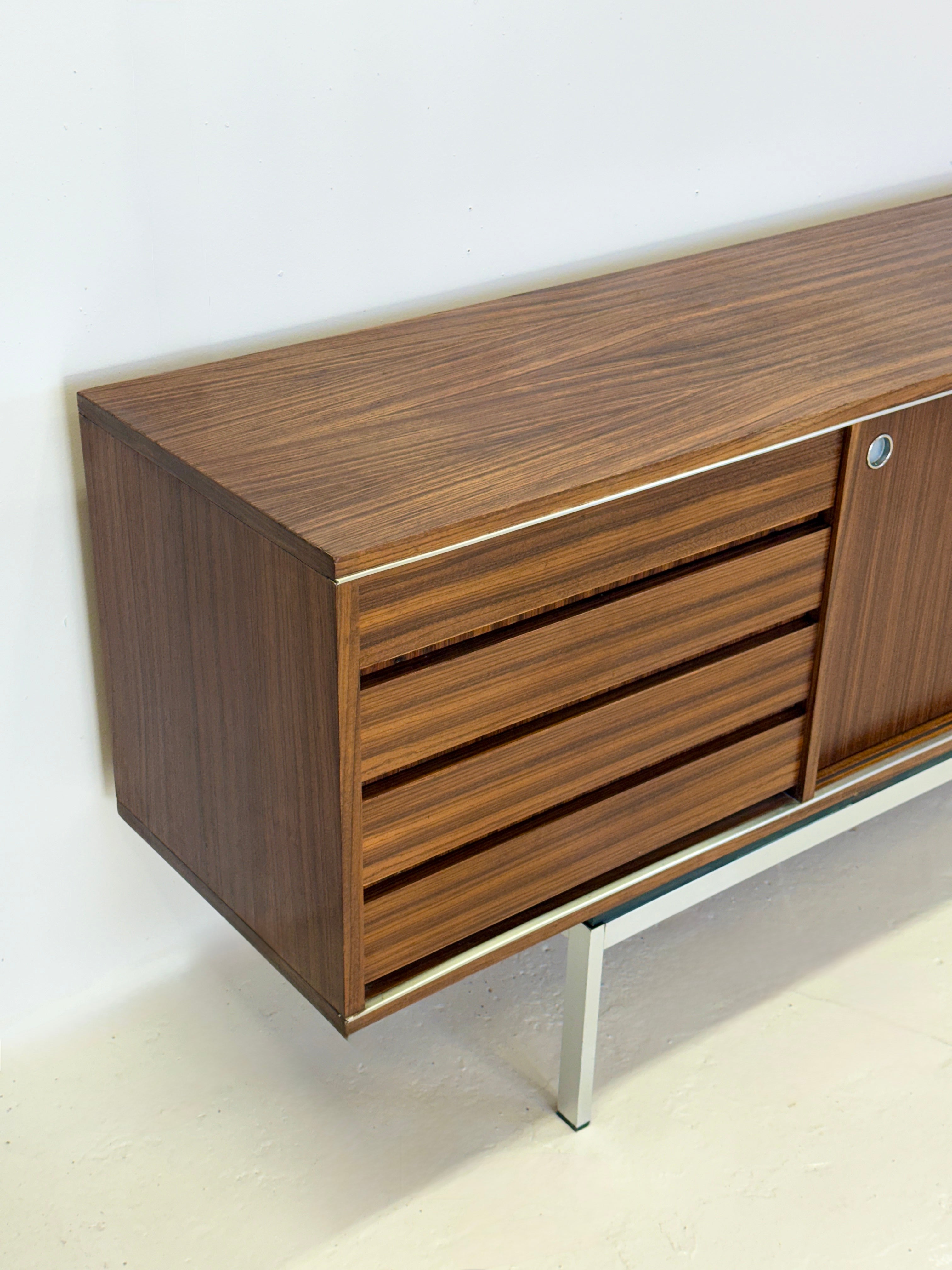 ENFILADE EN PALISSANDRE — PIETER DE BRUYNE, BELGIQUE, 1960s