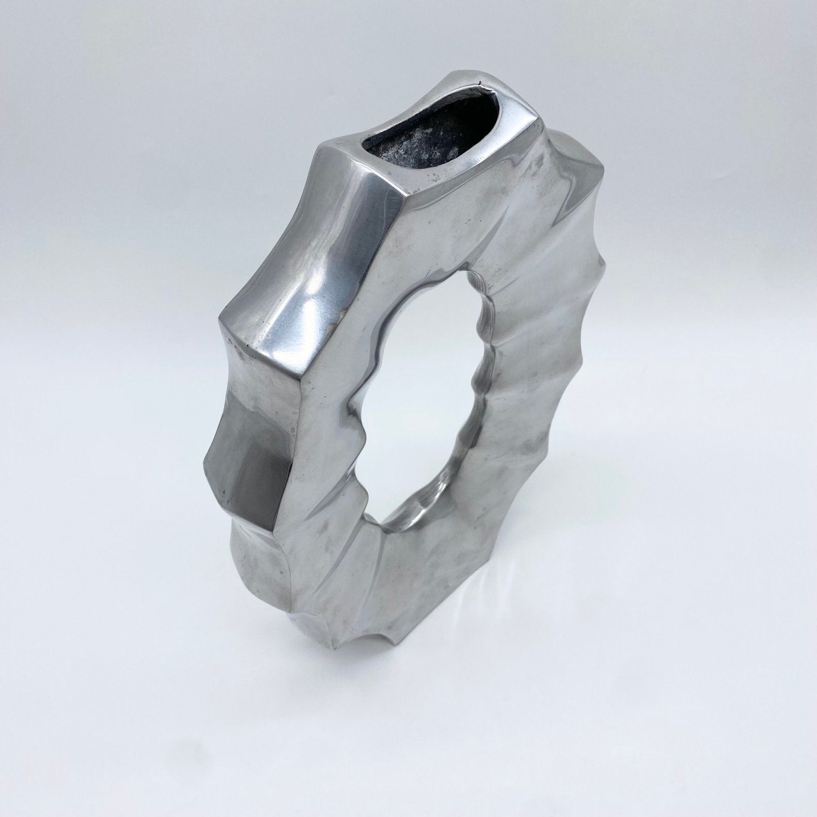 VASE "SPIDER II" / FONTE D’ALUMINIUM – 1980s