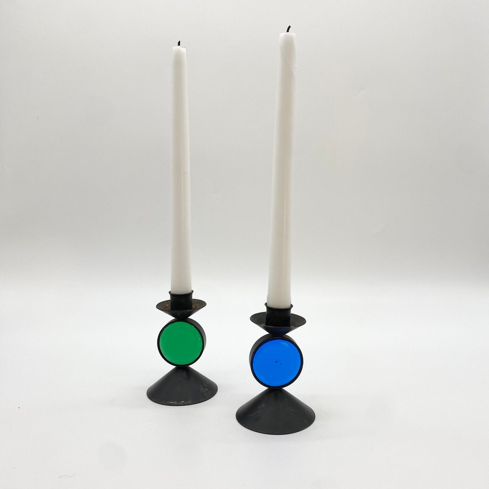 PAIRE DE BOUGEOIRS SUÉDOIS PAR "GUNNAR ANDER" – 1960s