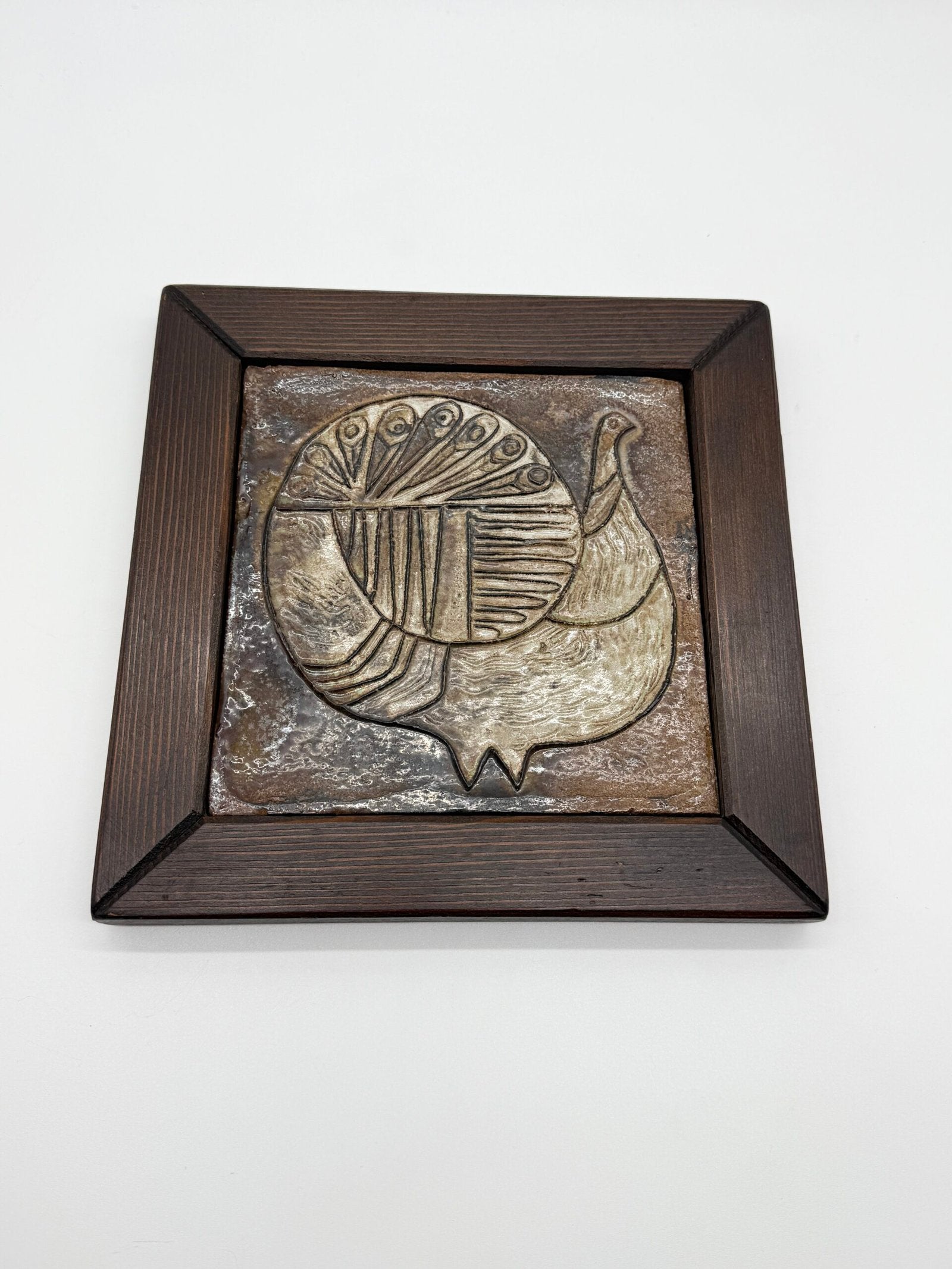 CÉRAMIQUE MURALE “LES CYCLADES” PAR ROLAND ZOBEL – 1960s