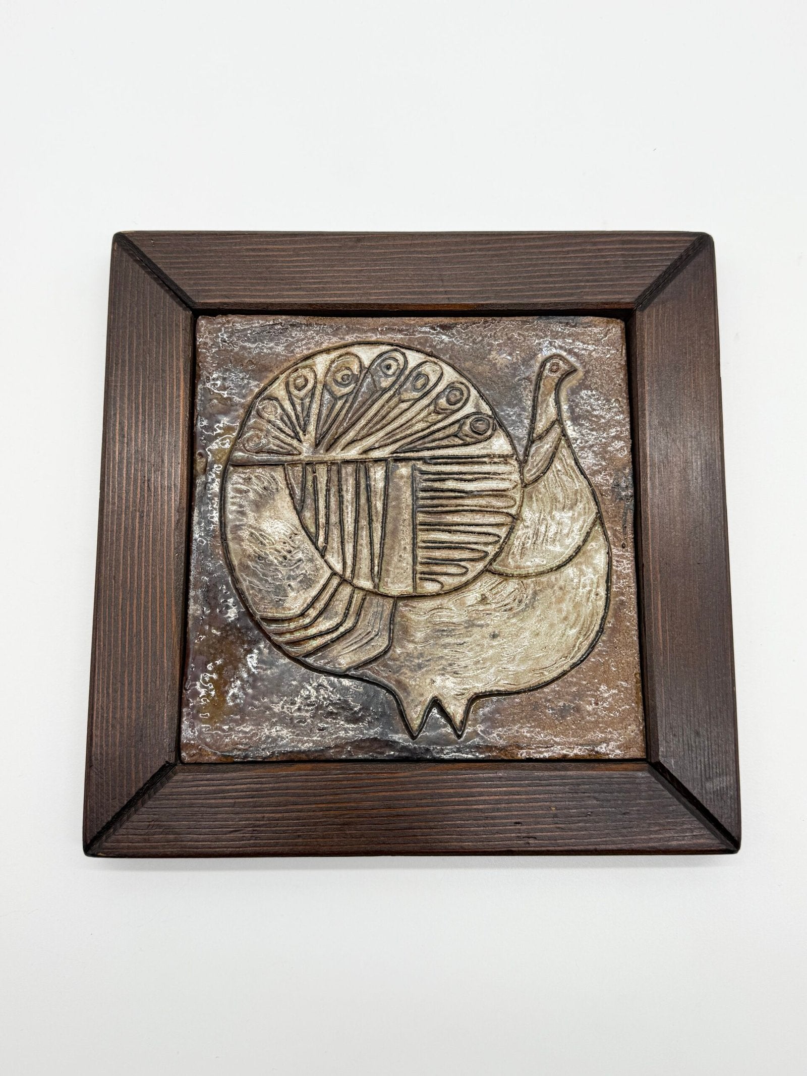 CÉRAMIQUE MURALE “LES CYCLADES” PAR ROLAND ZOBEL – 1960s