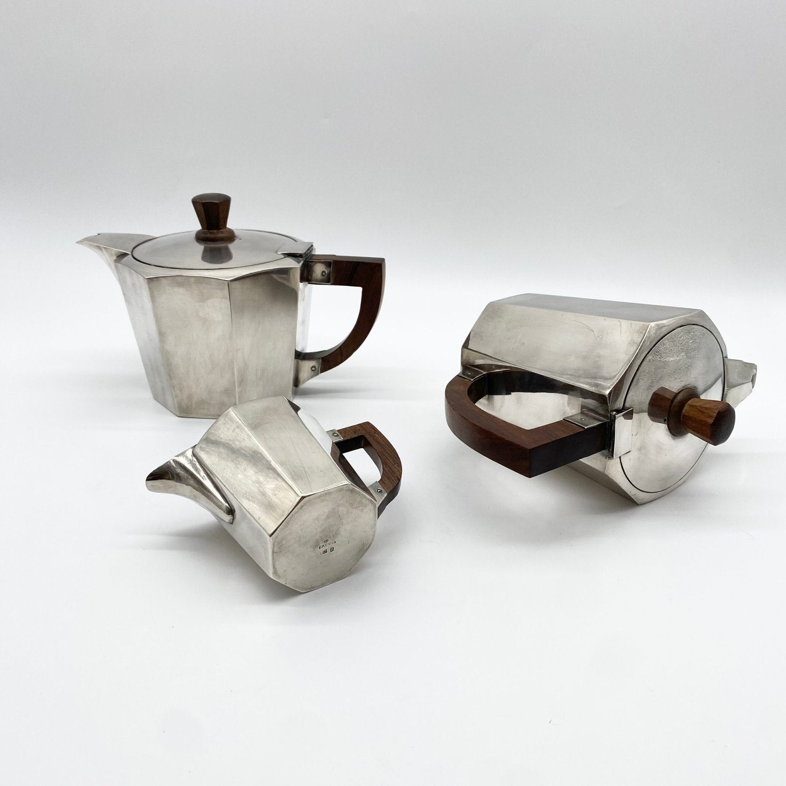 SERVICE À THÉ ET CAFÉ ART DÉCO "MAISON ERCUIS" - 1930s