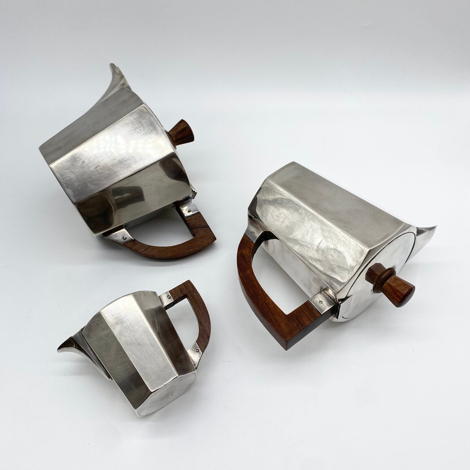 SERVICE À THÉ ET CAFÉ ART DÉCO "MAISON ERCUIS" - 1930s