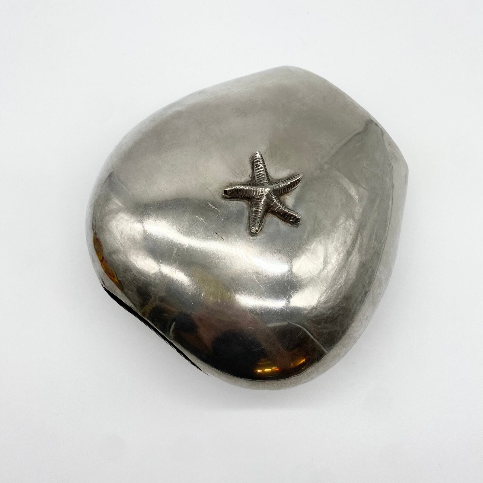 VASE "STAR SHELL" FONTE D’ALUMINIUM – 1980s