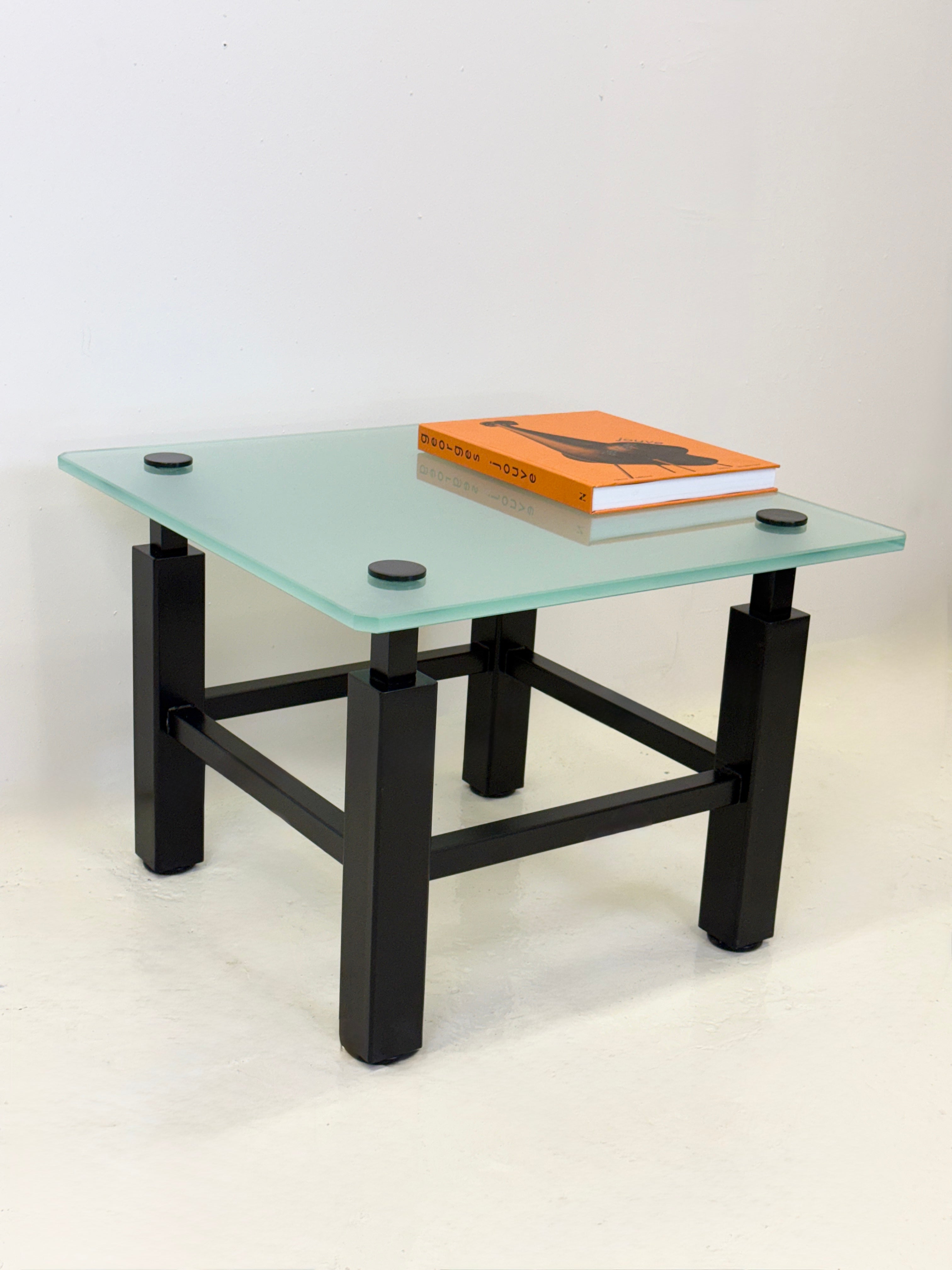 TABLE BASSE "MODERNISTE" — FRANCE, 1980s