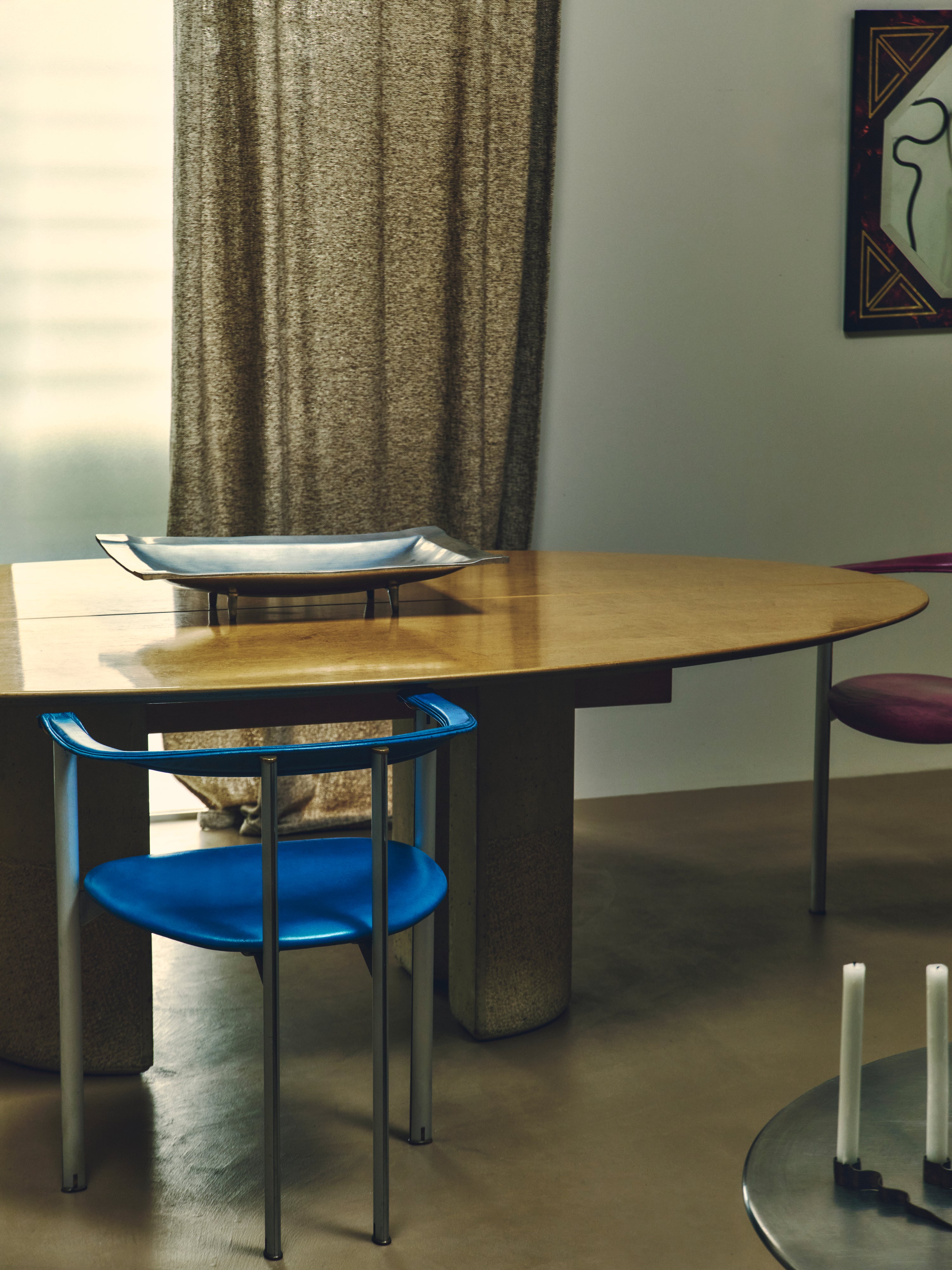 TABLE À MANGER PAR GIOVANNI OFFREDI POUR "SAPORITI ITALIA"— 1970s