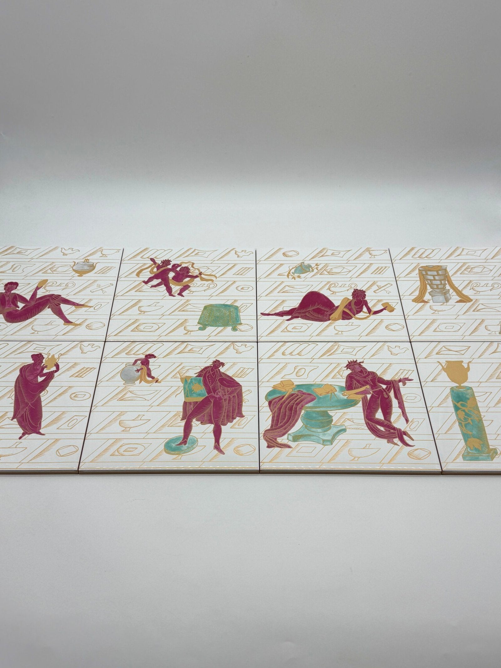 CÉRAMIQUE GIO PONTI — « LA CONVERSAZIONE CLASSICA », 1980s