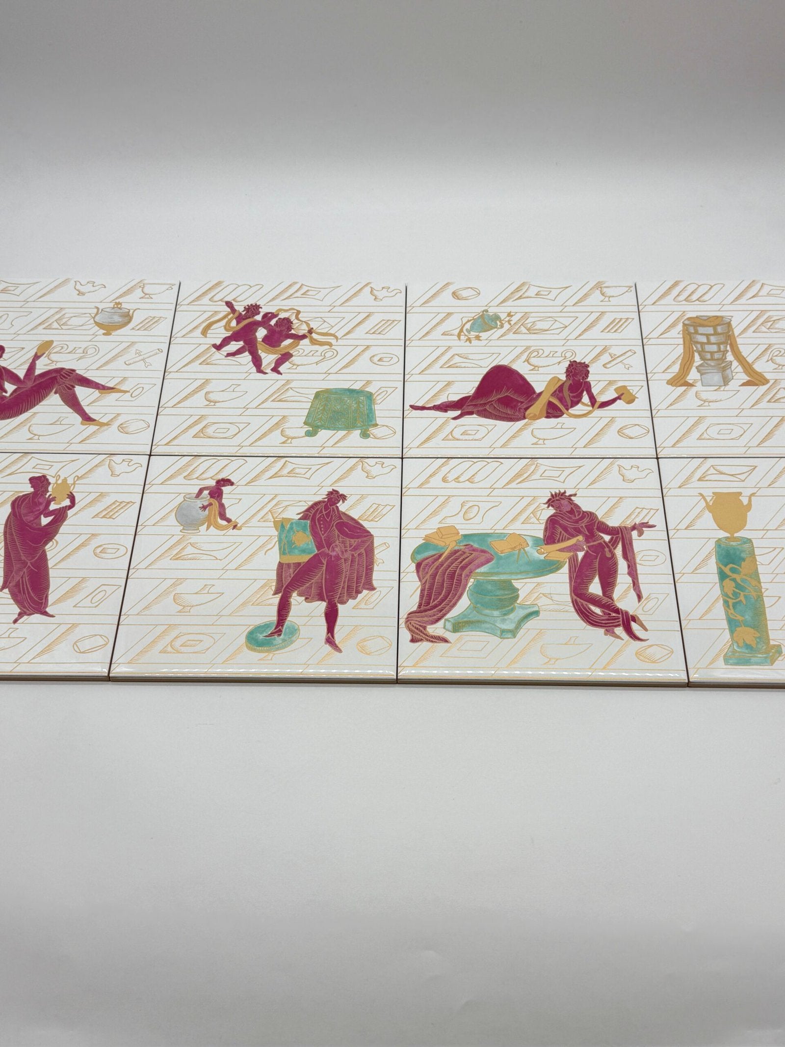 CÉRAMIQUE GIO PONTI — « LA CONVERSAZIONE CLASSICA », 1980s