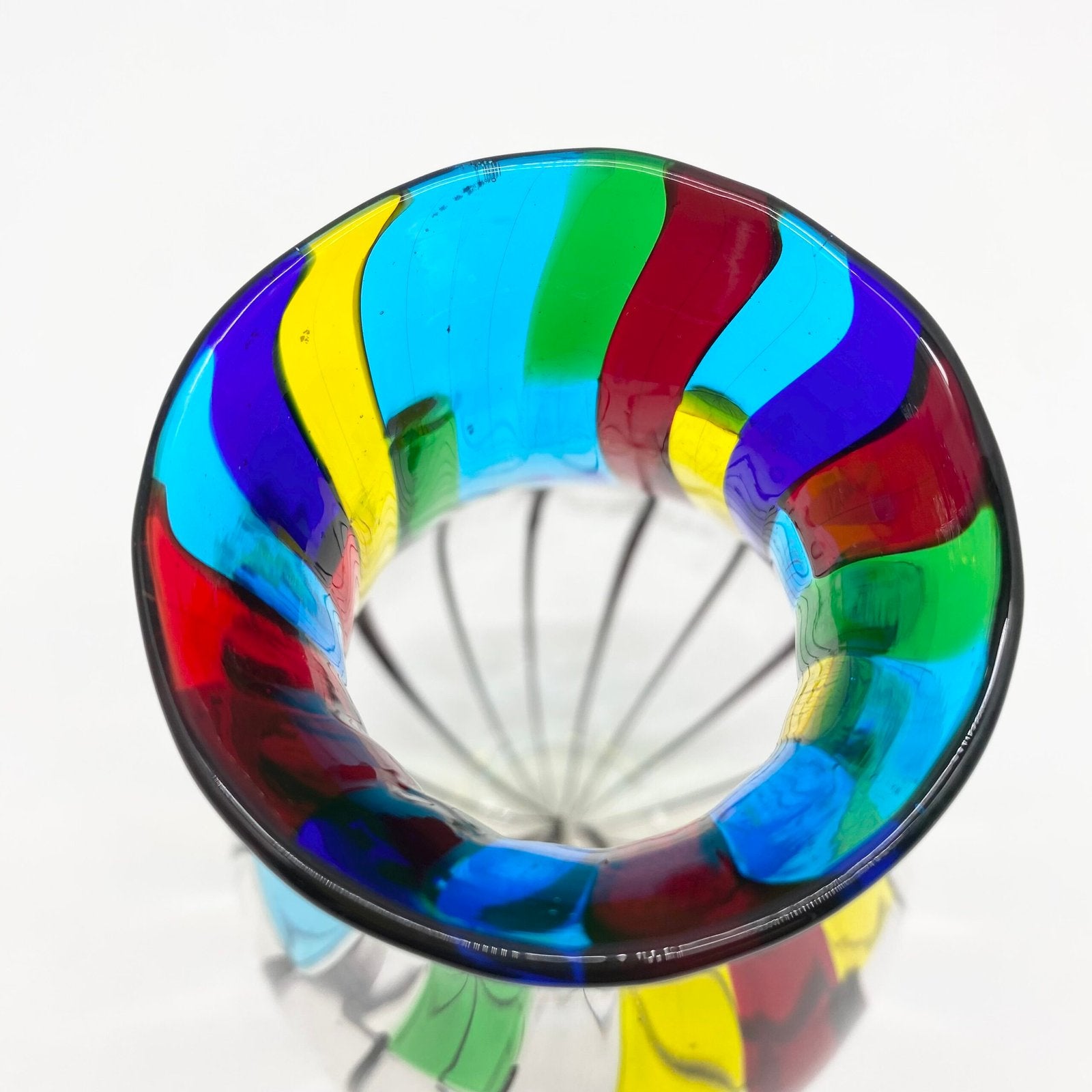 VASE MURANO "FIORITO" PAR ANGELO BALLARIN