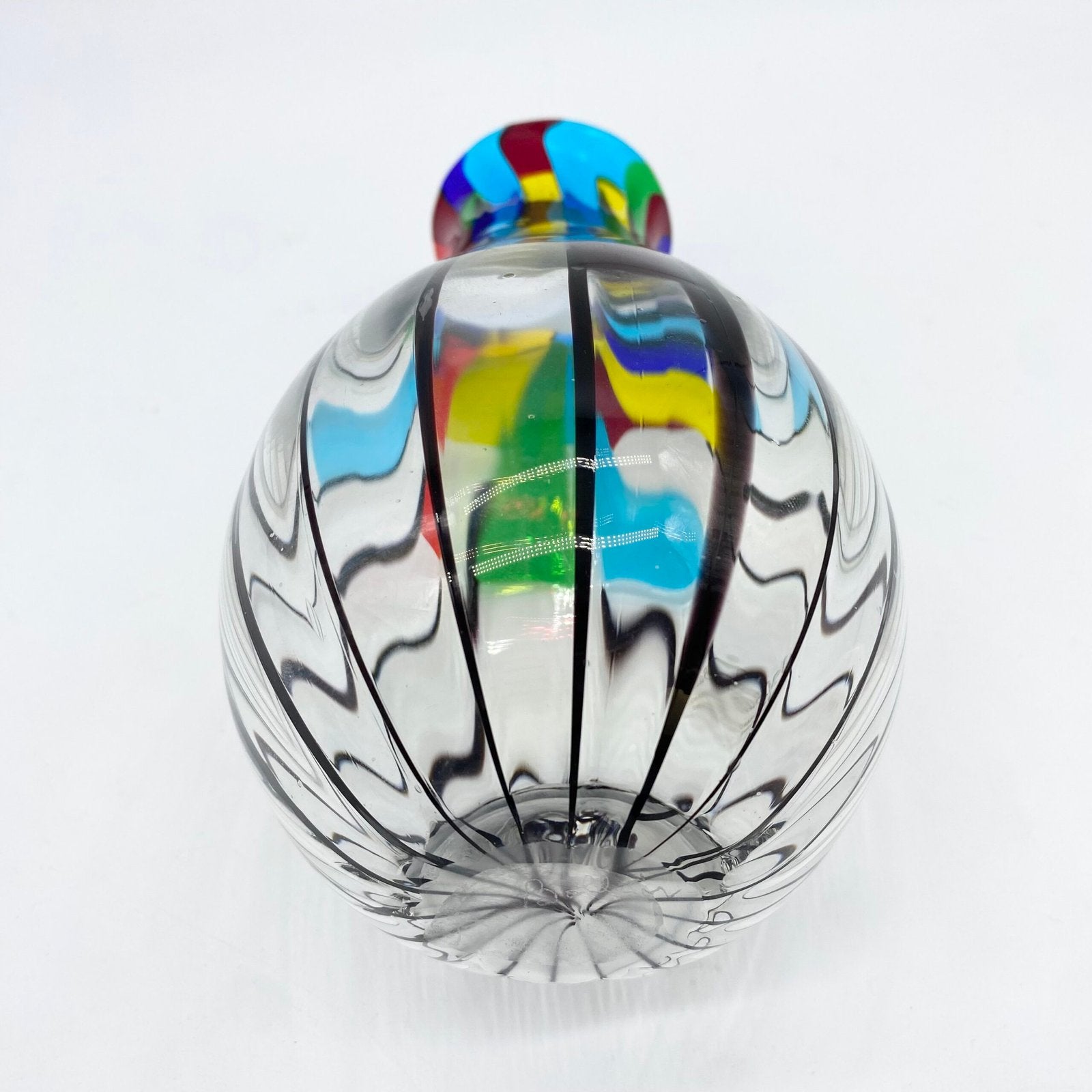 VASE MURANO "FIORITO" PAR ANGELO BALLARIN
