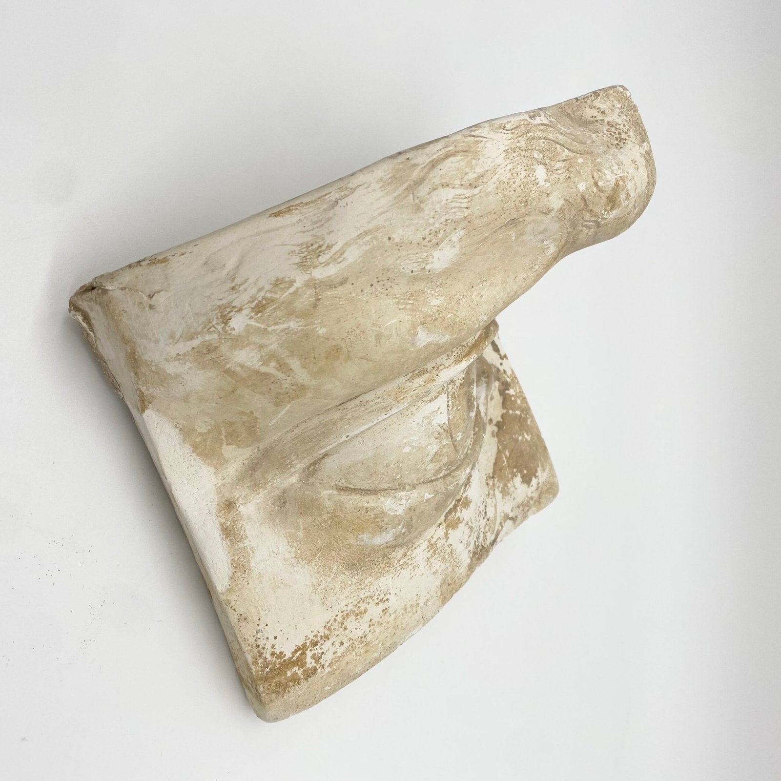 MOULE ANCIEN EN PLÂTRE – "ŒIL DROIT DU DAVID" MICHEL-ANGE, 1960s