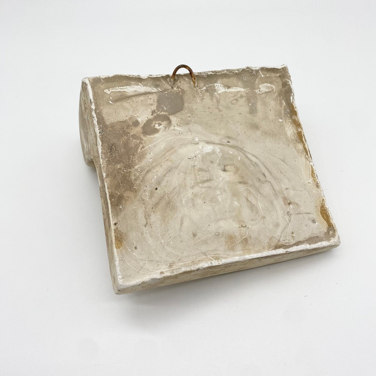 MOULE ANCIEN EN PLÂTRE – "ŒIL DROIT DU DAVID" MICHEL-ANGE, 1960s