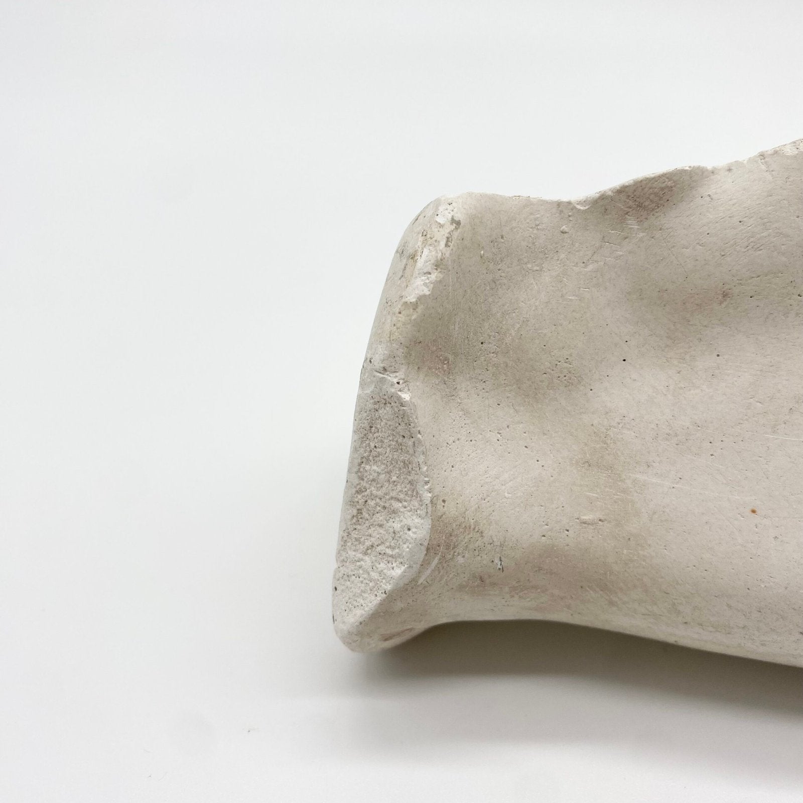 GRAND NEZ ACADEMIQUE - FRAGMENT D’ÉTUDE EN PLÂTRE, 1960s