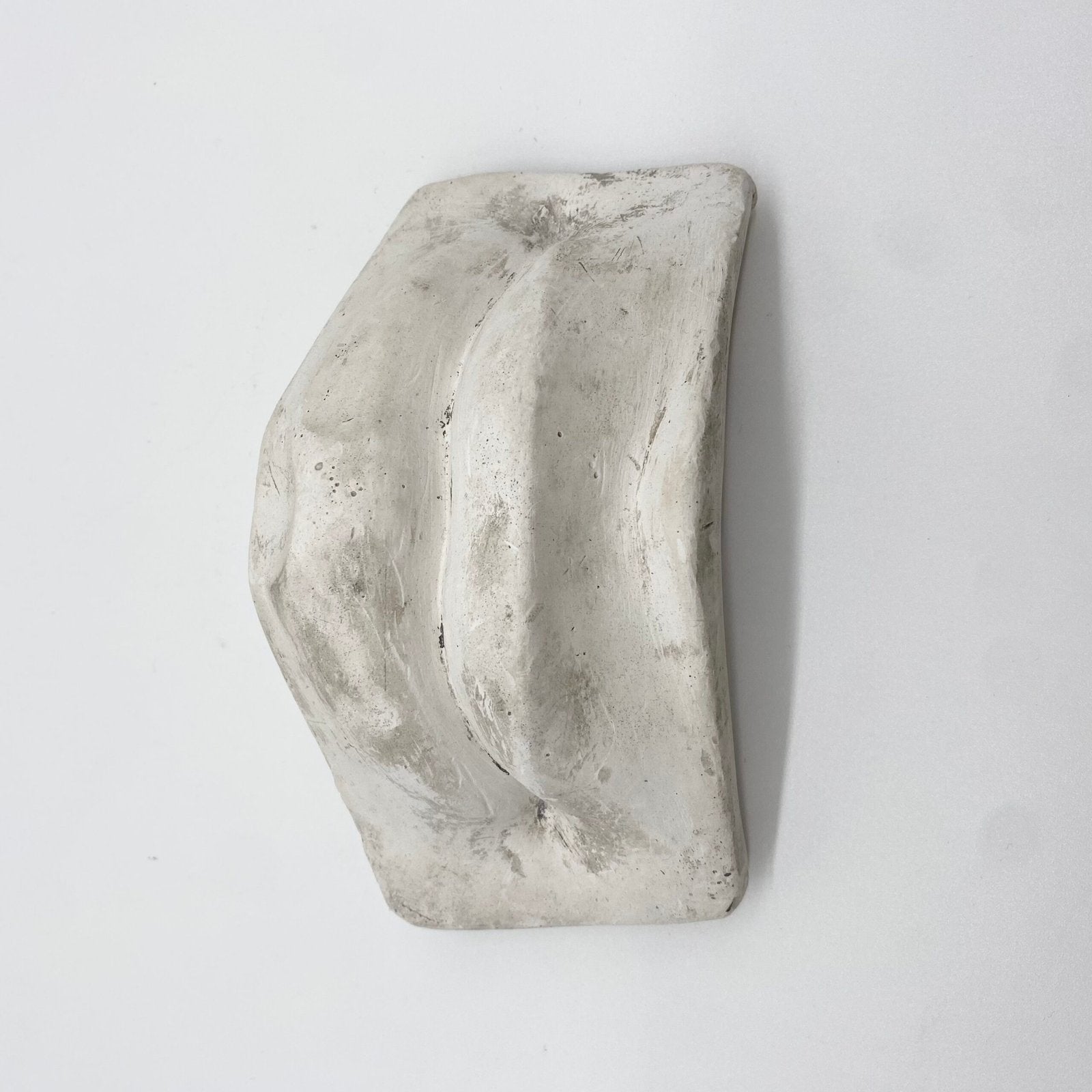 GRANDE BOUCHE ACADÉMIQUE - FRAGMENT D’ÉTUDE EN PLÂTRE, 1960s