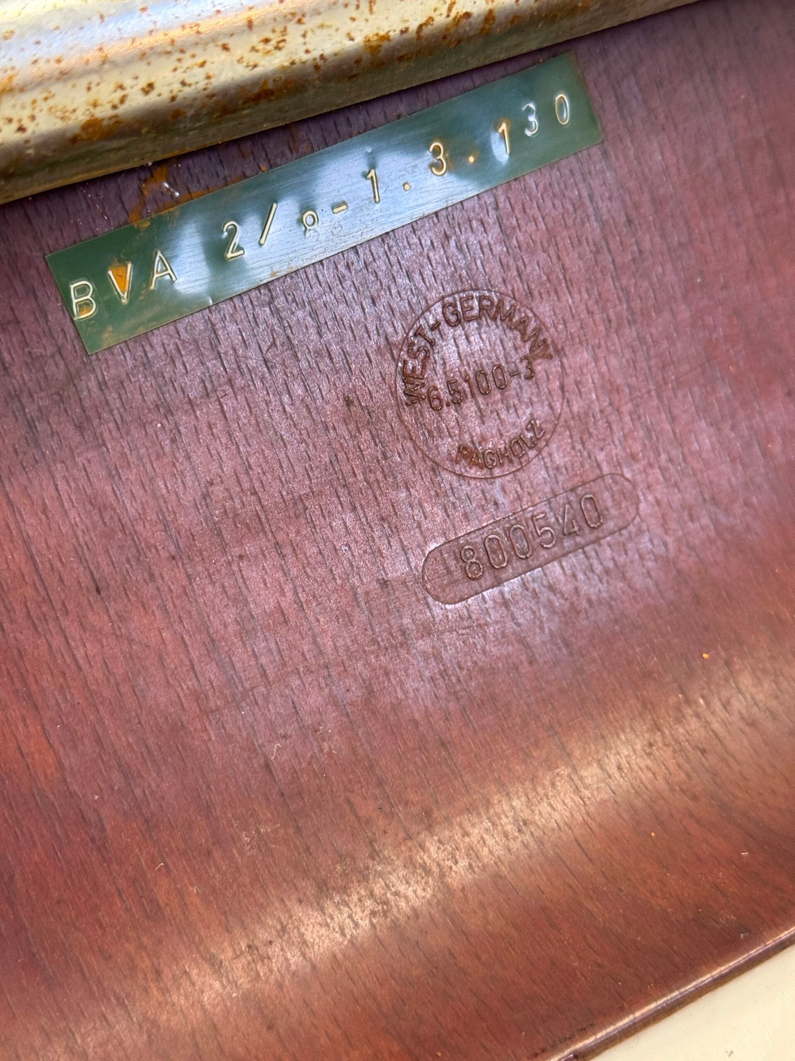 SUITE DE 6 CHAISES S22 — THUR-OP SEAT, 1970s