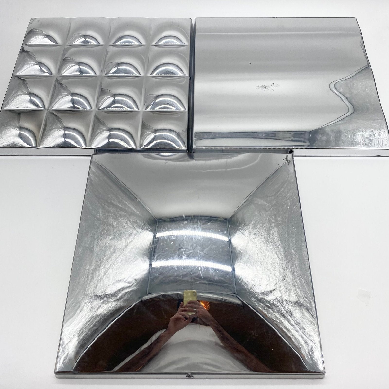 TROIS MIROIRS SCULPTURAUX "VIMSIG" – 1990s
