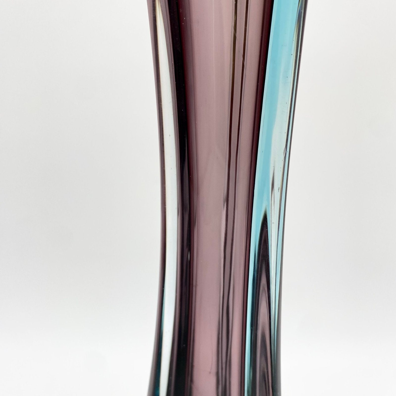 VASE AUBERGINE XXL / "SOMMERSO" — ITALIE 1960/70s
