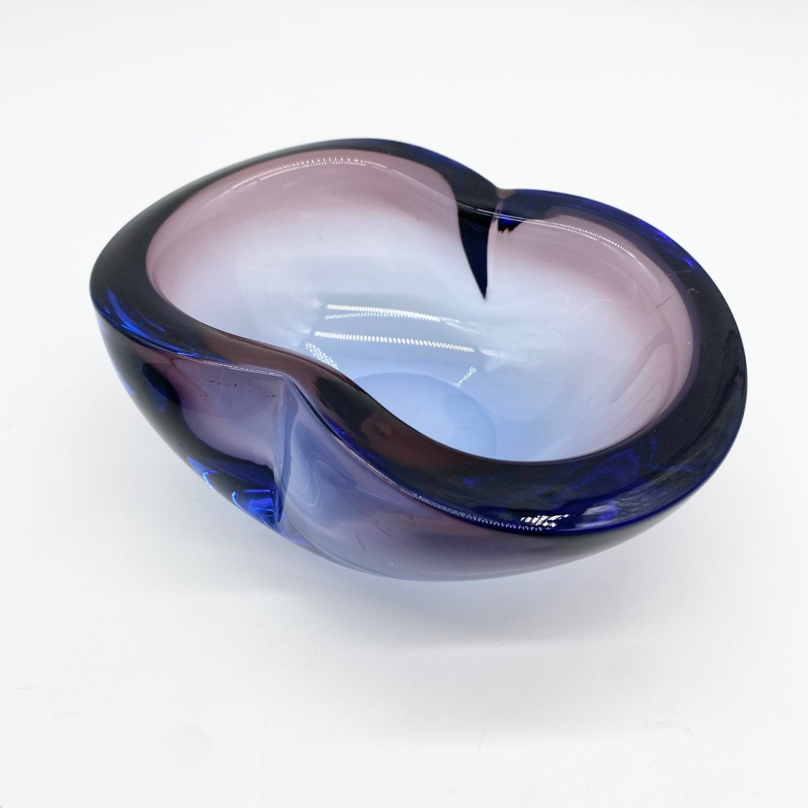 CENDRIER "BLUE VELVET"/ MURANO SOMMERSO – 1960-70s