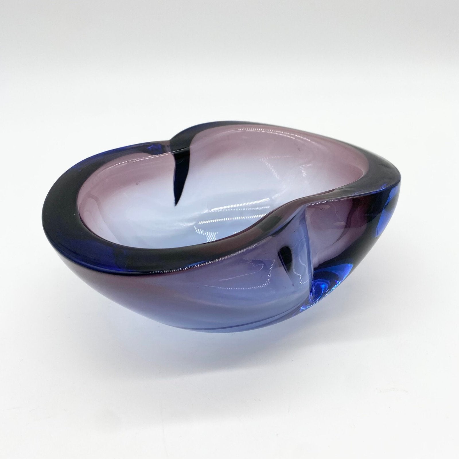 CENDRIER "BLUE VELVET"/ MURANO SOMMERSO – 1960-70s